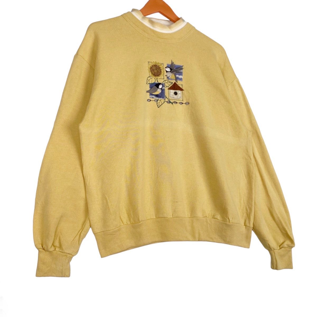 Vintage Vintage 90s Top Stitch by Morning Sun Crewneck Sweatshirt Size L / US 10 / IT 46 - 3 Thumbnail