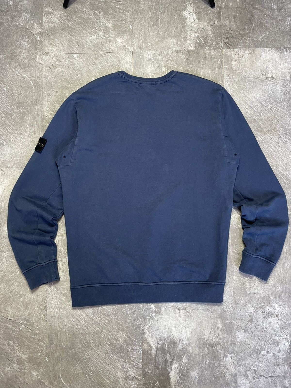 Stone Island Vintage Stone Island Patch Logo Cotton Sweatshirt Luxury Y2k Size US XL / EU 56 / 4 - 6 Thumbnail
