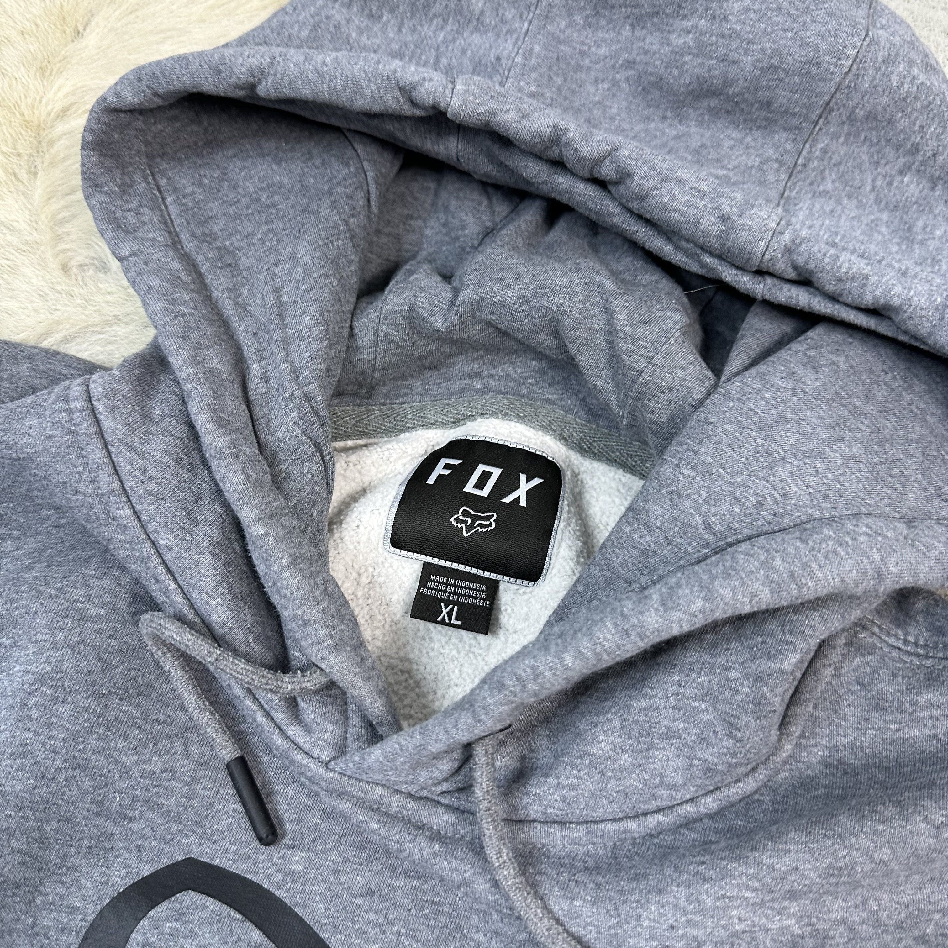 Fox Racing × Vintage Vintage Streetwear Y2K Sportswear Fox Racing Hoodie Size US XL / EU 56 / 4 - 4 Thumbnail