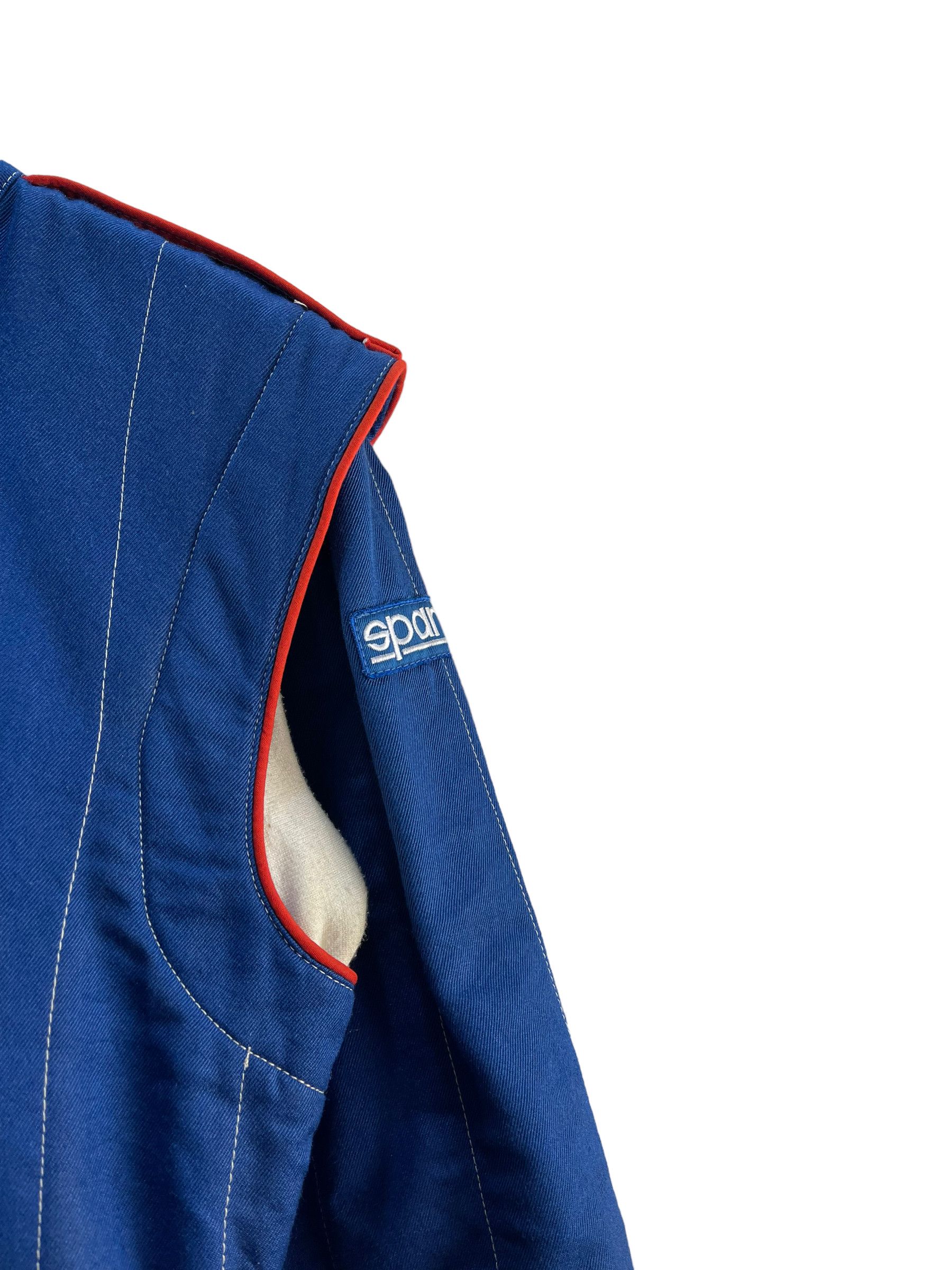 Japanese Brand Vintage Sparco Racing Overall Jacket Size US 34 / EU 50 - 9 Thumbnail