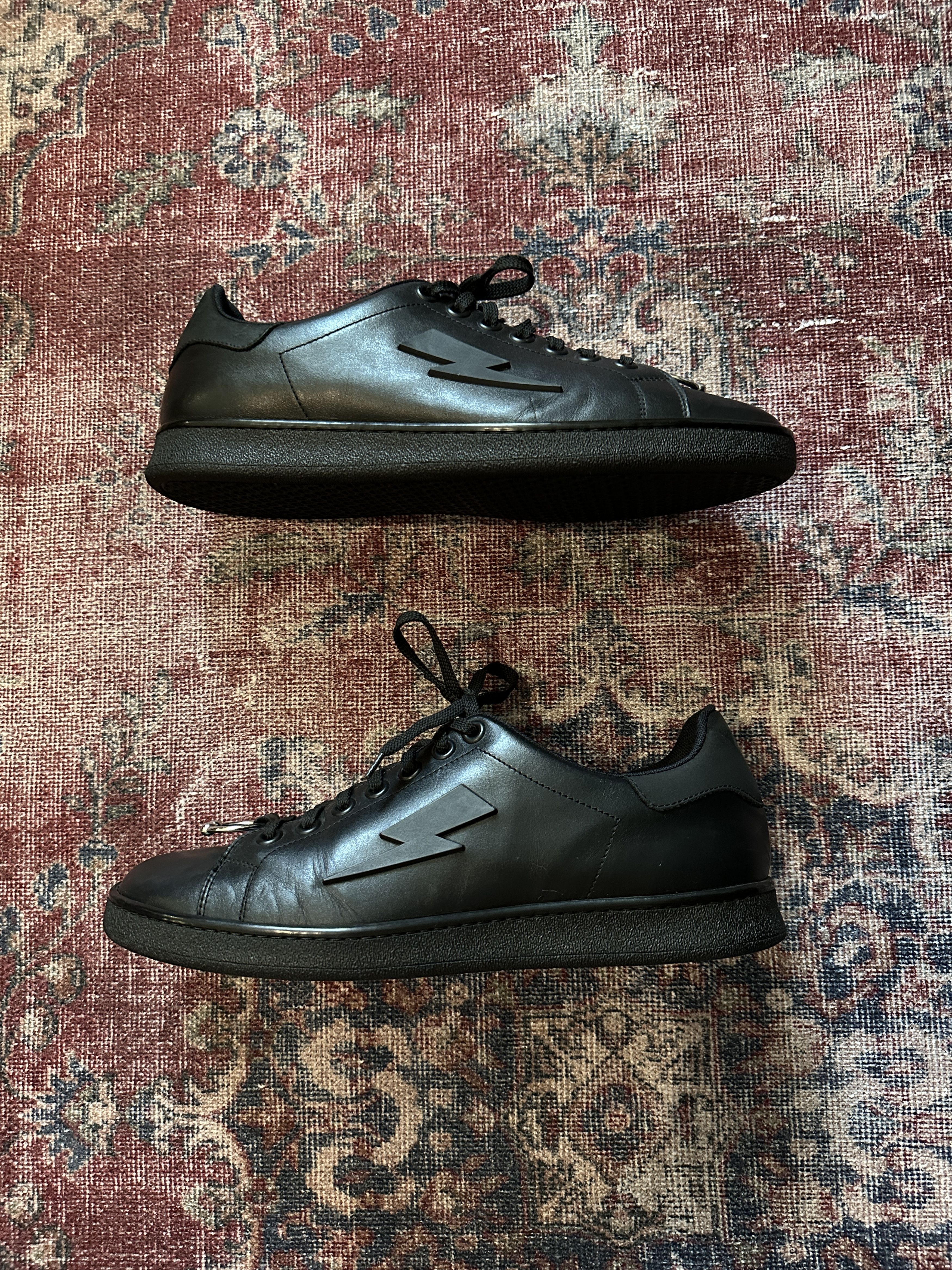 Neil Barrett NEIL BARRETT PUNK PIERCED SNEAKER EU 43 (US 10) Size US 10 / EU 43 - 3 Thumbnail