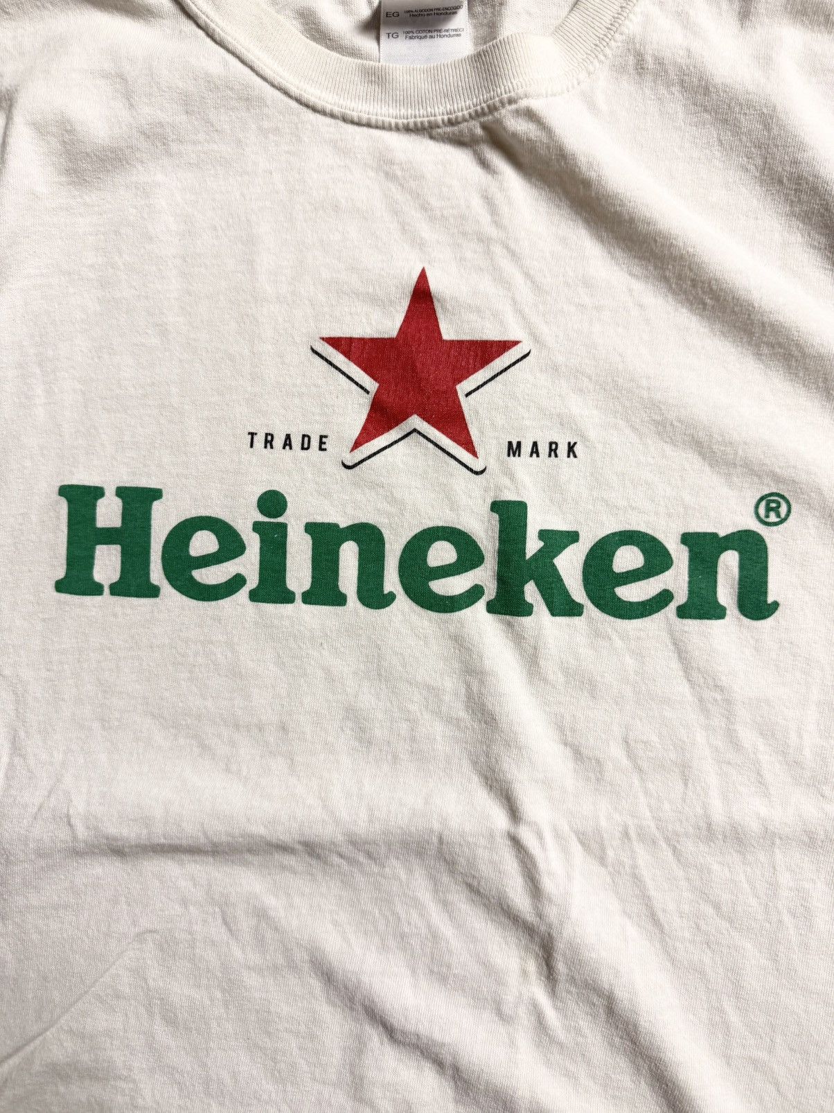 Vintage Vintage Y2K Heineken Tee Size US XL / EU 56 / 4 - 2 Thumbnail