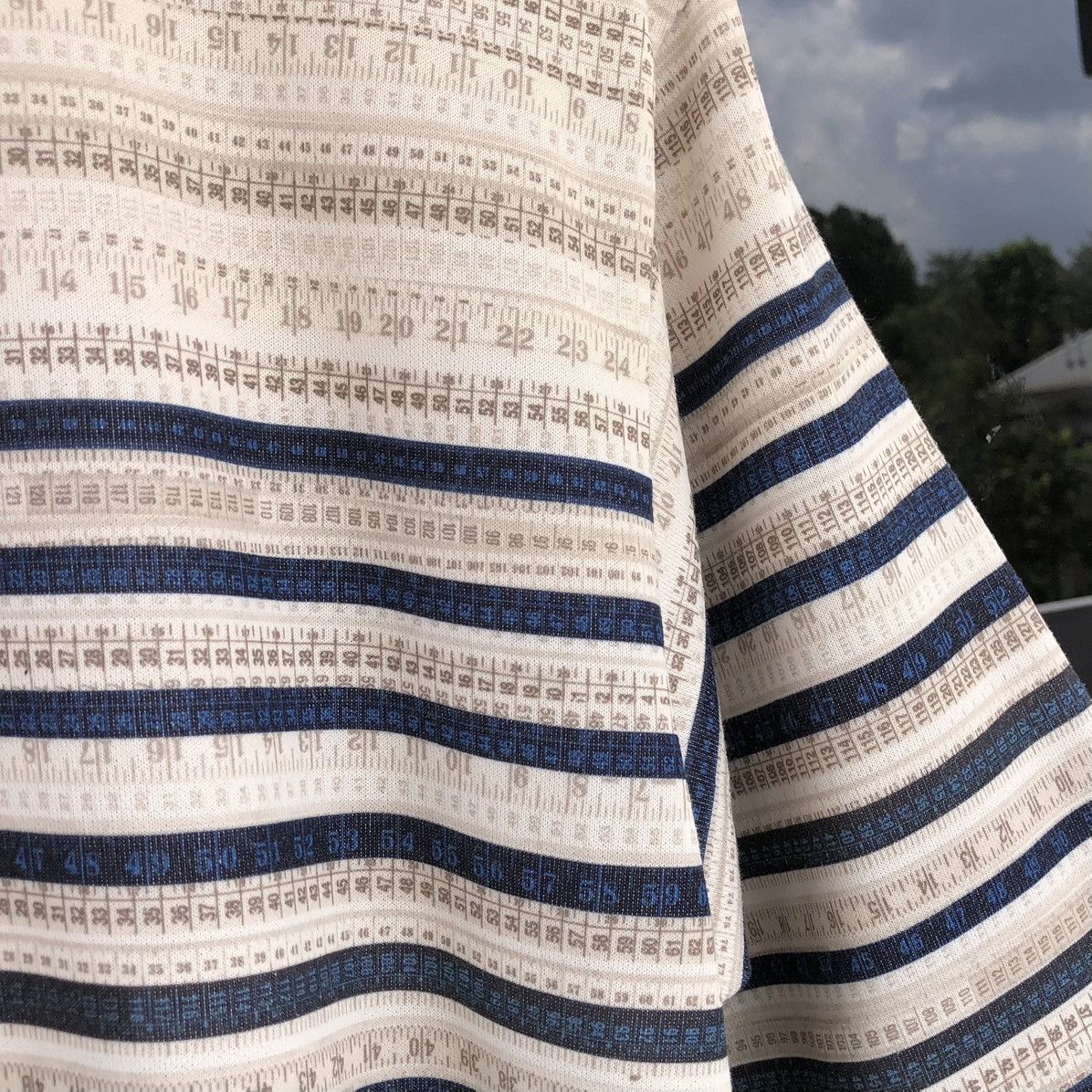 Jean Paul Gaultier SS01 JEAN PAUL GAULTIER Striped Cotton Sweatshirt Size L / US 10 / IT 46 - 5 Thumbnail