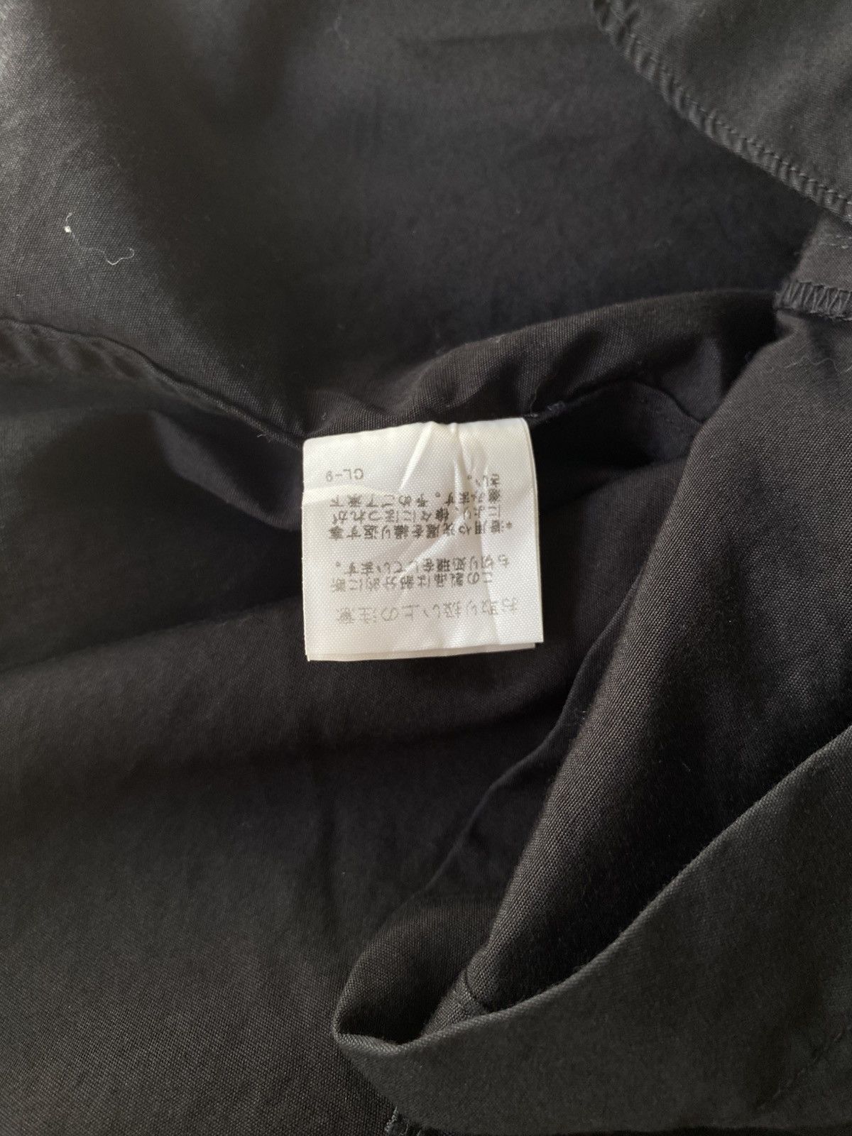 Zucca ZUCCA Black Ruffle-Collar Button-Up Blouse Size S / US 4 / IT 40 - 7 Thumbnail