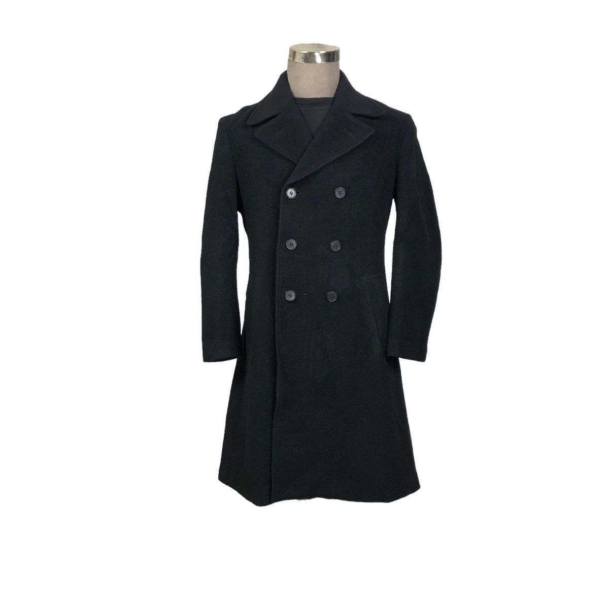 Yohji Yamamoto Vintage 90s Yohji Yamamoto D’Urban A.A.R Wool Trench Coat Size US M / EU 48-50 / 2 - 3 Thumbnail