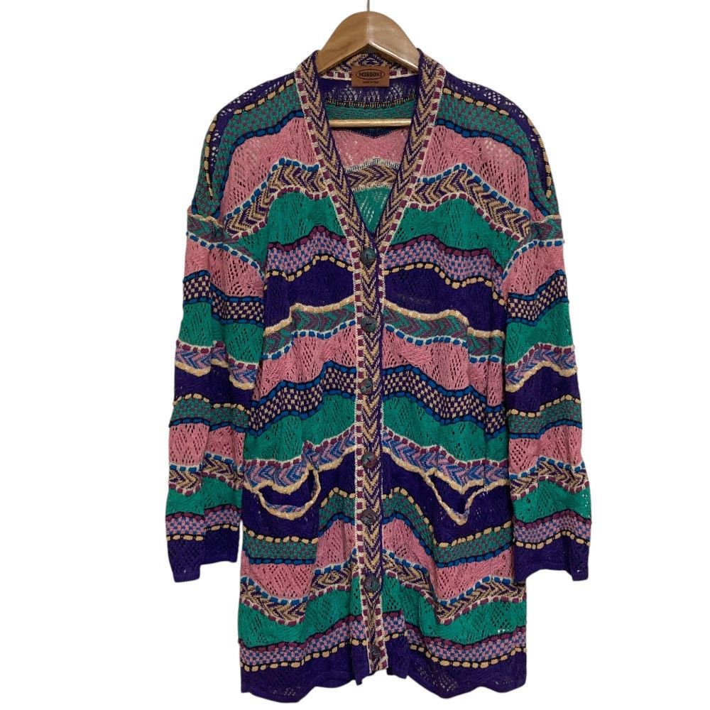 Missoni Missoni Missoni 3D Knit Long Cardigan Textile Tops DUTY FREE for USA Size ONE SIZE - 1 Thumbnail