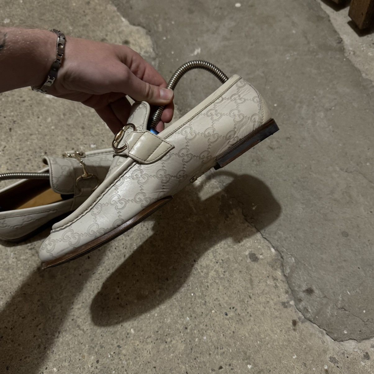 Designer × Gucci Gucci leather horsebit loafers Size US 8.5 / IT 38.5 - 4 Thumbnail