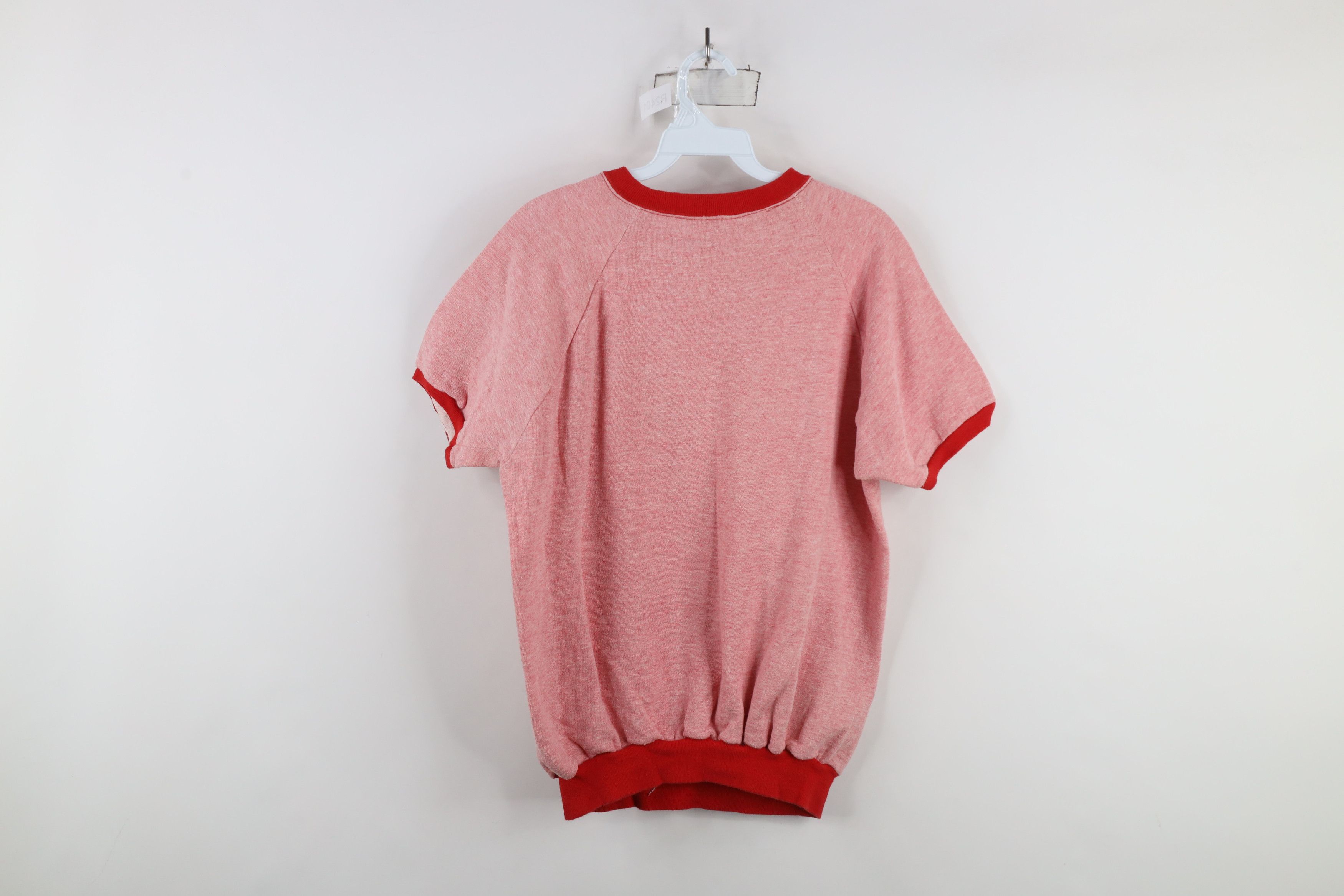 Russell Athletic × Vintage Vintage 60s 70s Russell Athletic Short Sleeve Sweatshirt Size US XL / EU 56 / 4 - 7 Thumbnail