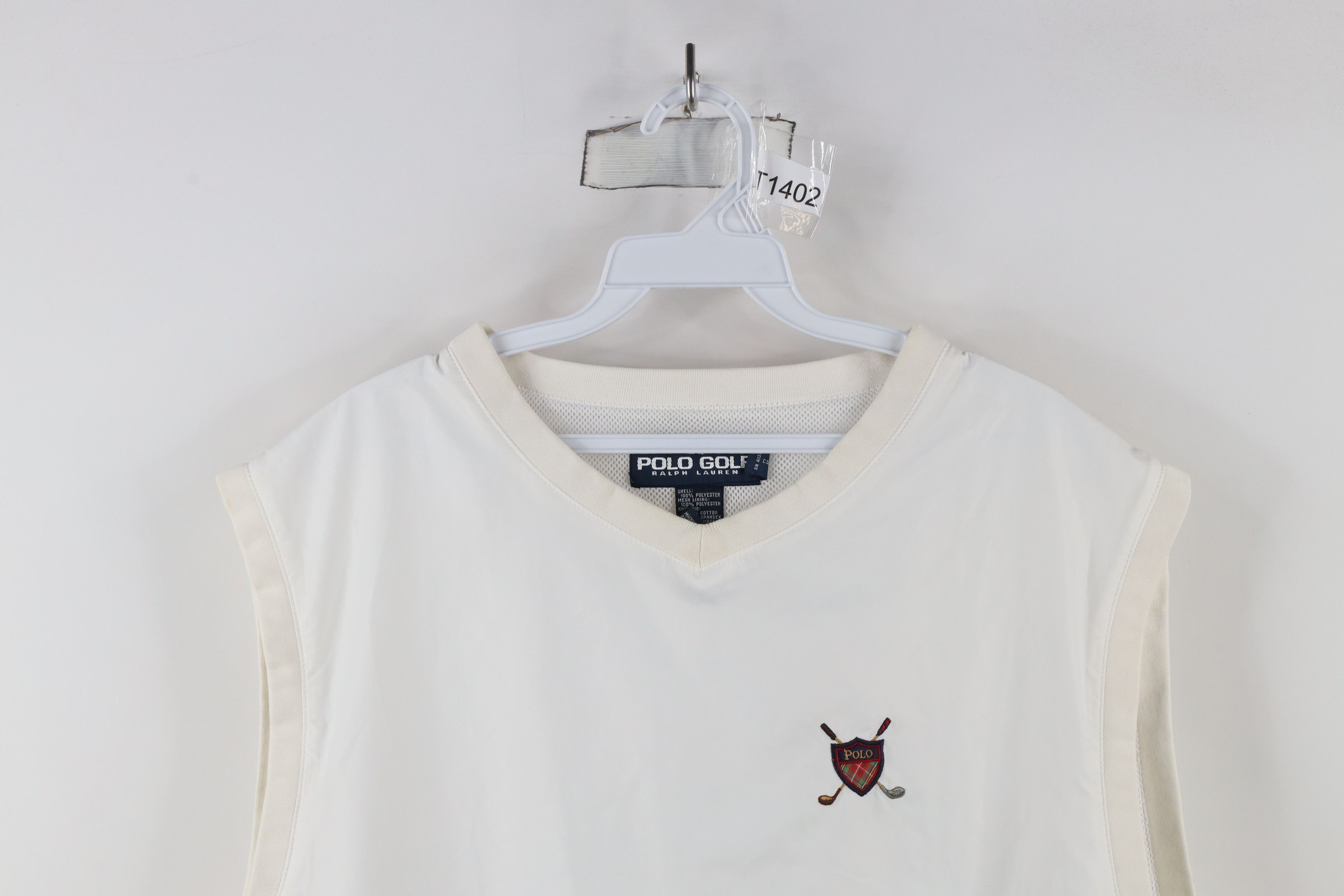 Ralph Lauren × Vintage Vintage 90s Polo Golf Ralph Lauren Lined Windbreaker Vest Size US L / EU 52-54 / 3 - 2 Thumbnail