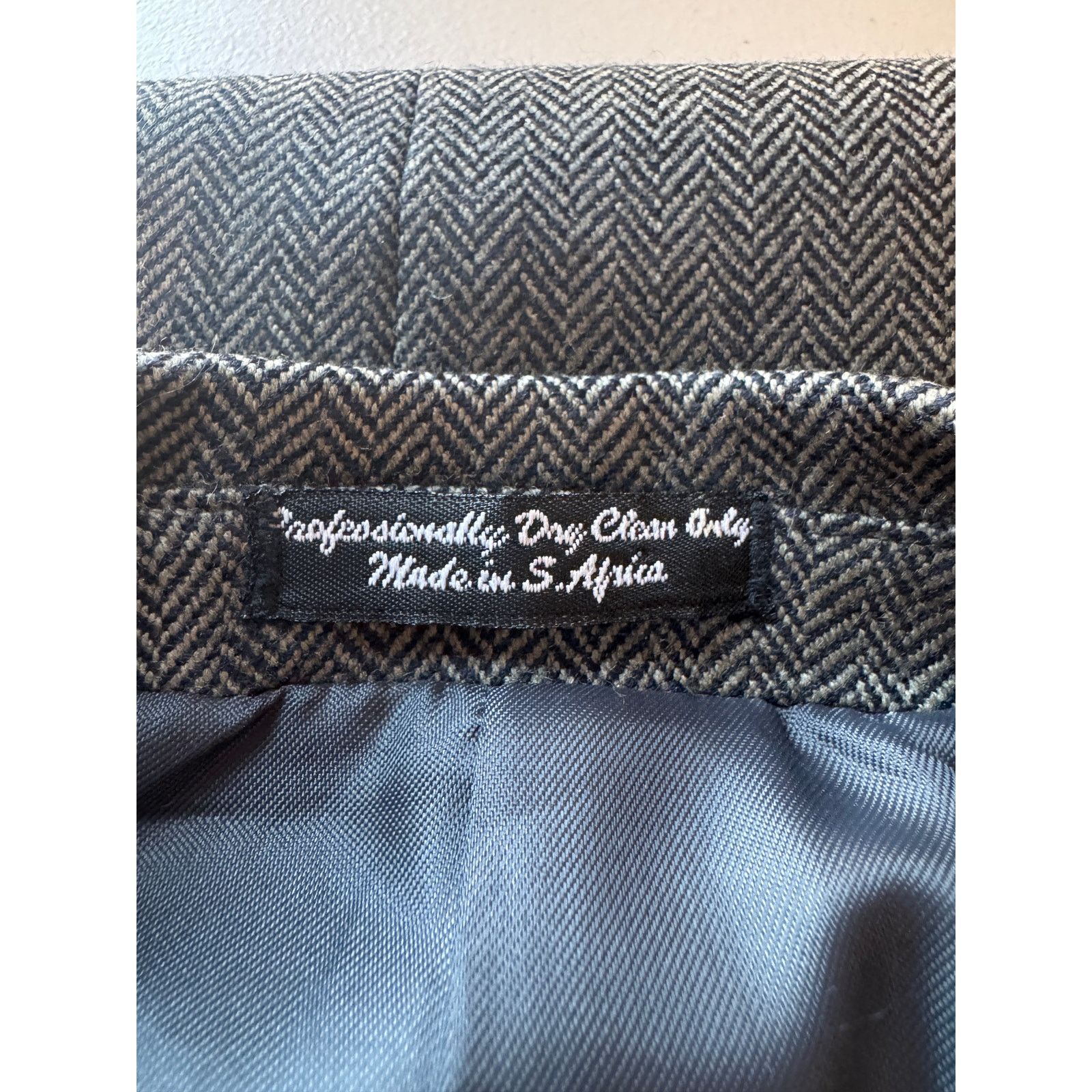 Zylos George Machado Zylos Gold Lambswool Cashmere Herringbone Blazer Poet 46R Size 46R - 8 Thumbnail