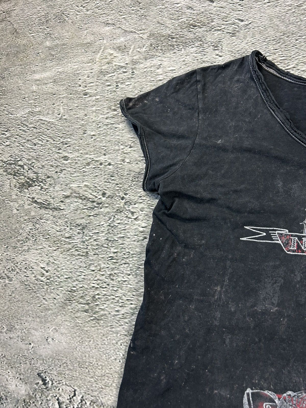 Vintage T-shirt Rock rebel affliction semetary unique rare archive Size XL / US 12-14 / IT 48-50 - 6 Thumbnail