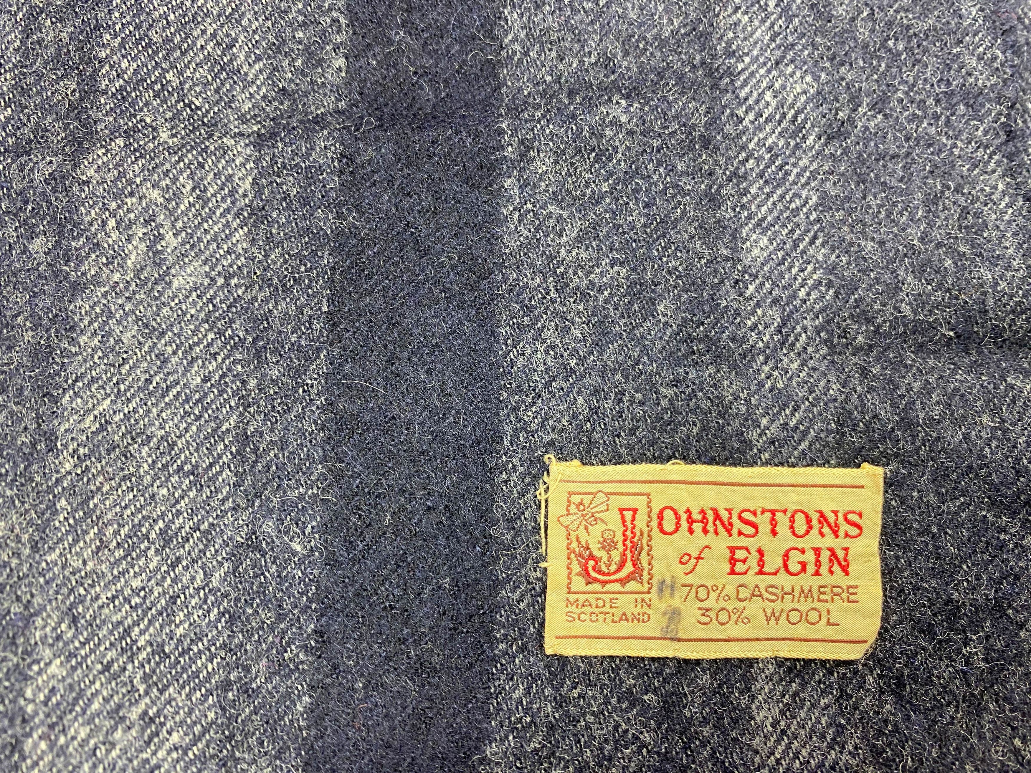 Johnstons Of Elgin JohnstonVintage Daks London Wool Scarf -Striped England Made Size ONE SIZE - 10 Thumbnail
