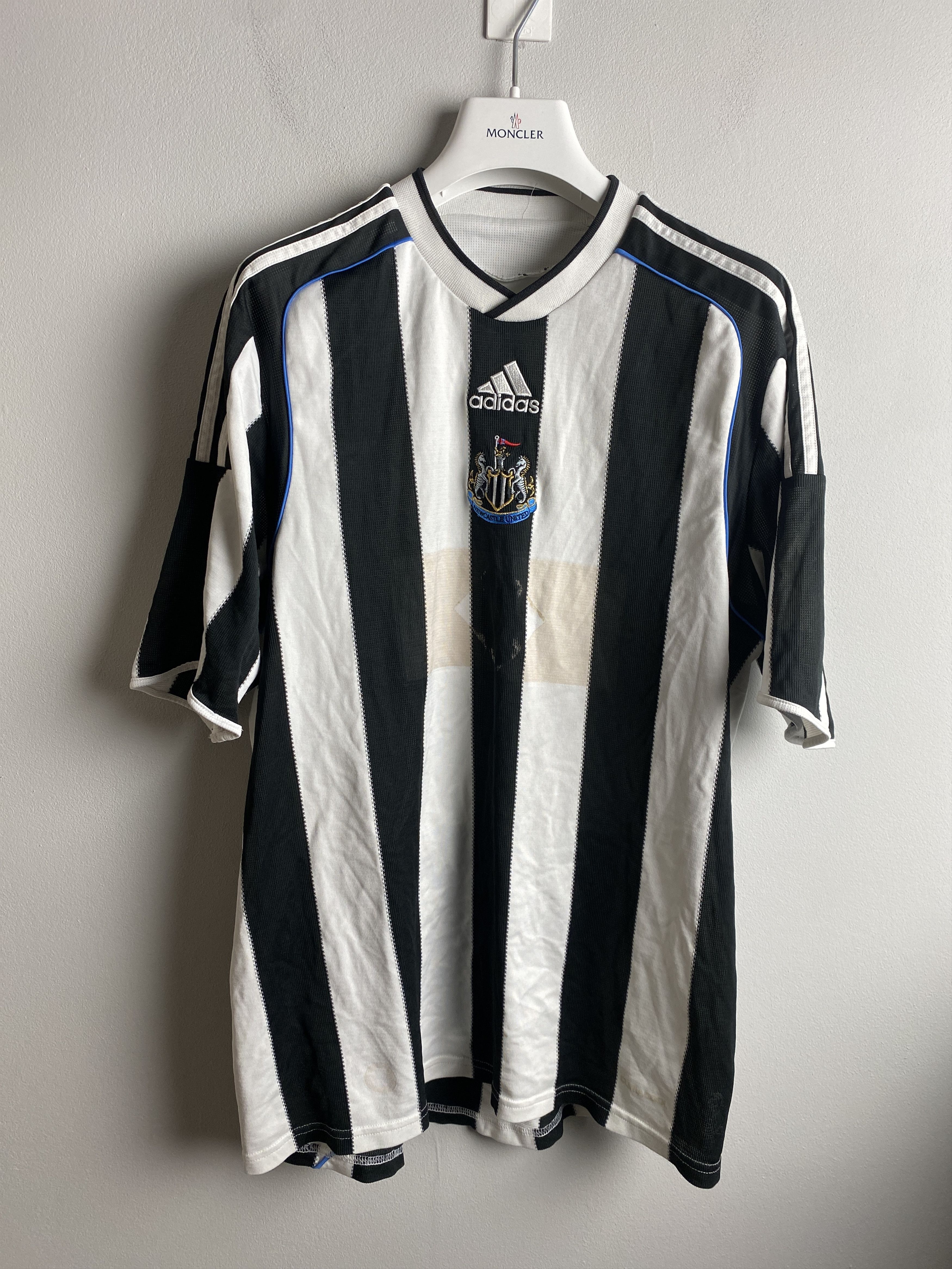 Adidas Newcastle United 2009-2010 Jersey Vintage Soccer Size US M / EU 48-50 / 2 - 1 Thumbnail