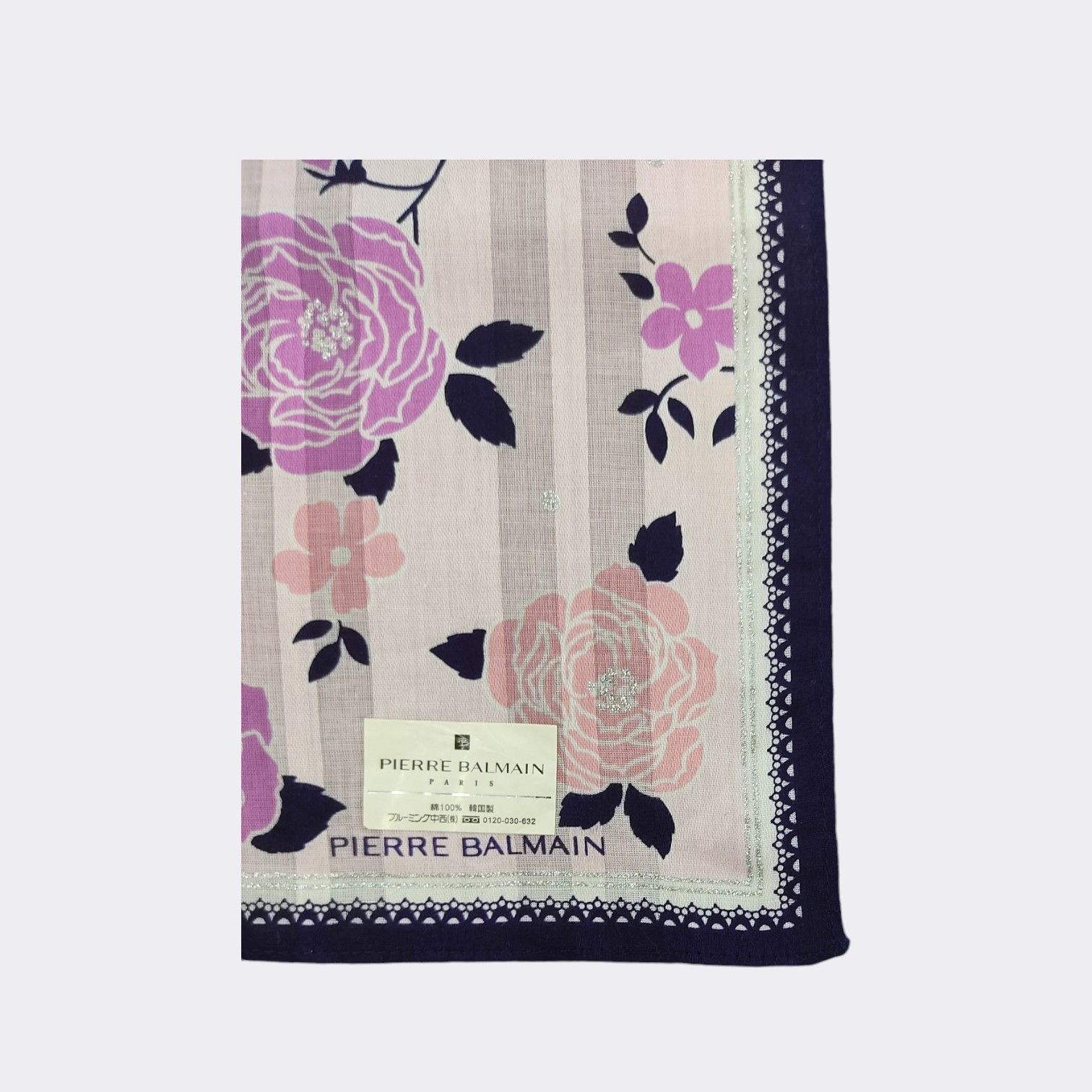Pierre Balmain Vintage Pierre Balmain Handkerchief Neckerchief H018F Size ONE SIZE - 3 Thumbnail