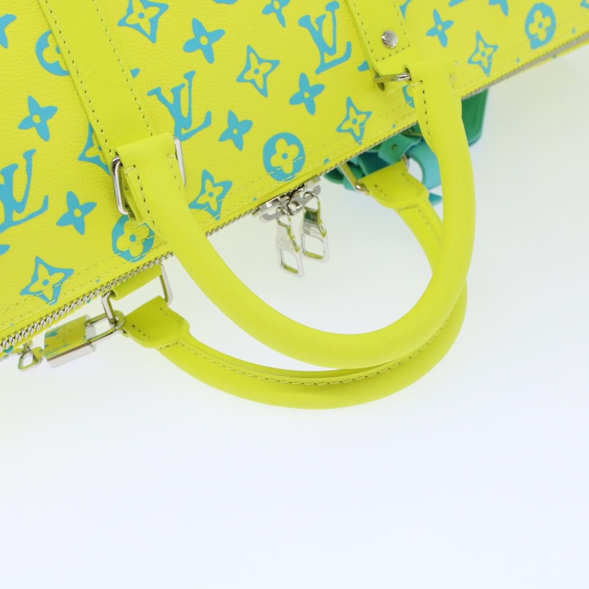 Louis Vuitton LOUIS VUITTON Monogram Neon Color Keepall Bandouliere 50 Size ONE SIZE - 8 Thumbnail