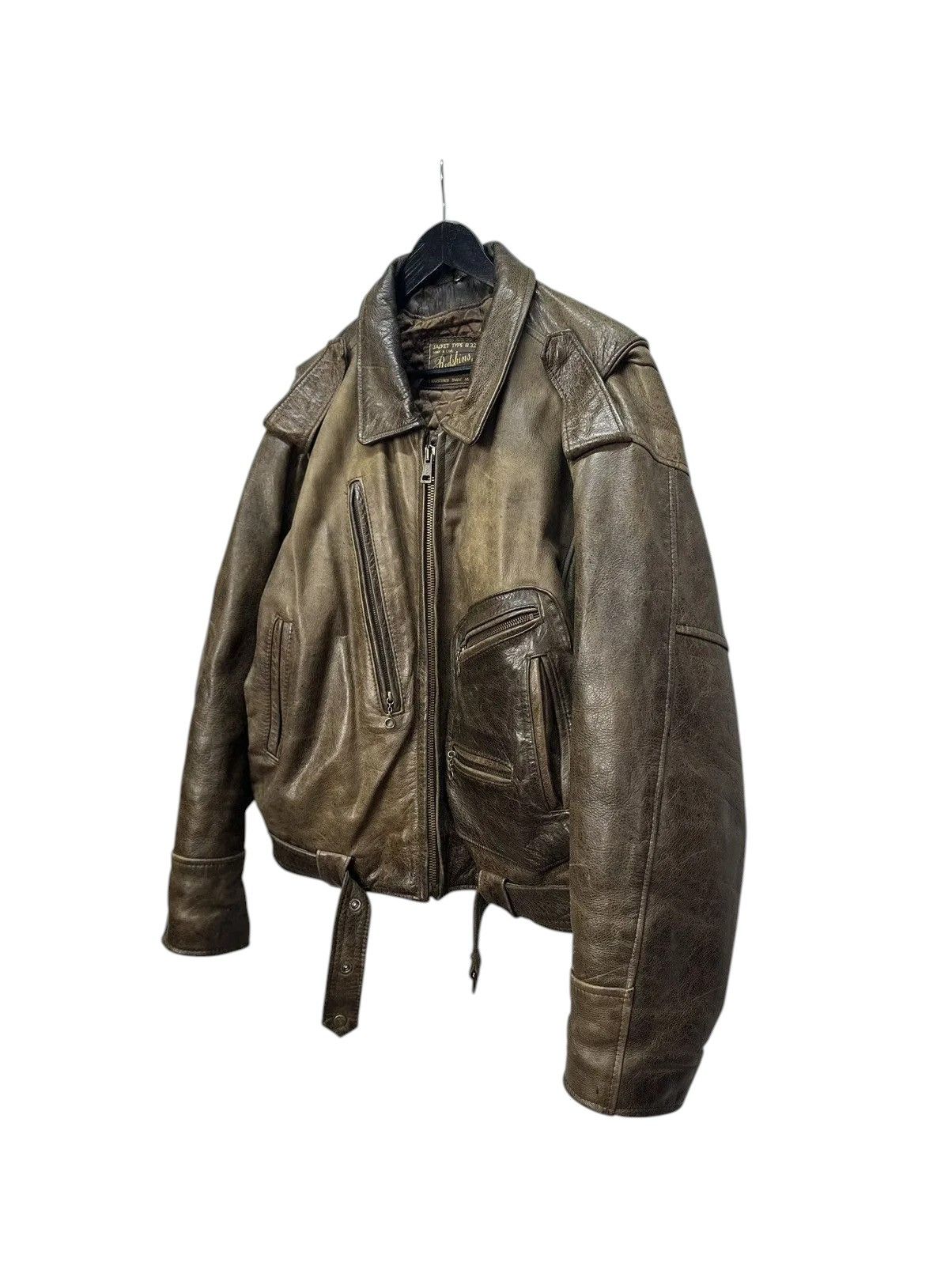 Red Wing Vintage Redskins B-32 Leather Jacket Rick Owens Style Size US XL / EU 56 / 4 - 1 Thumbnail