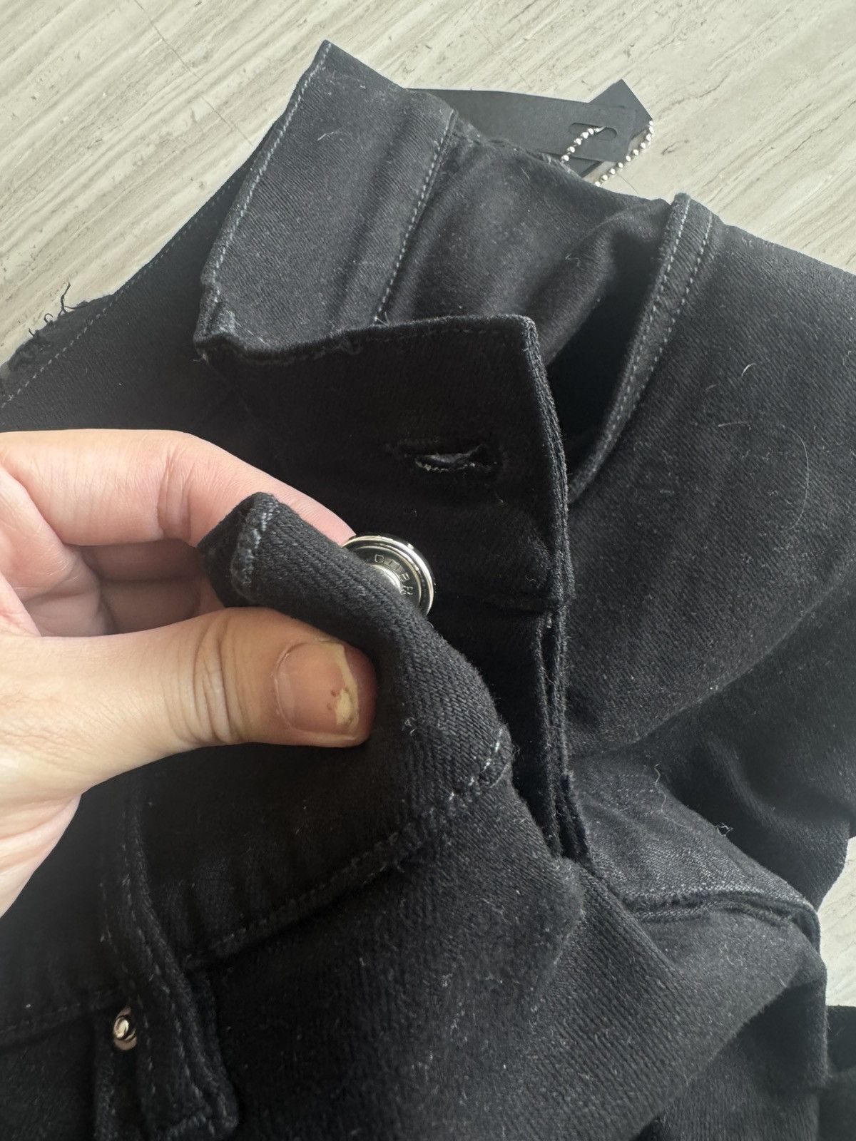 Amiri Amiri Black MX1 Denim Jeans Size US 32 / EU 48 - 7 Thumbnail