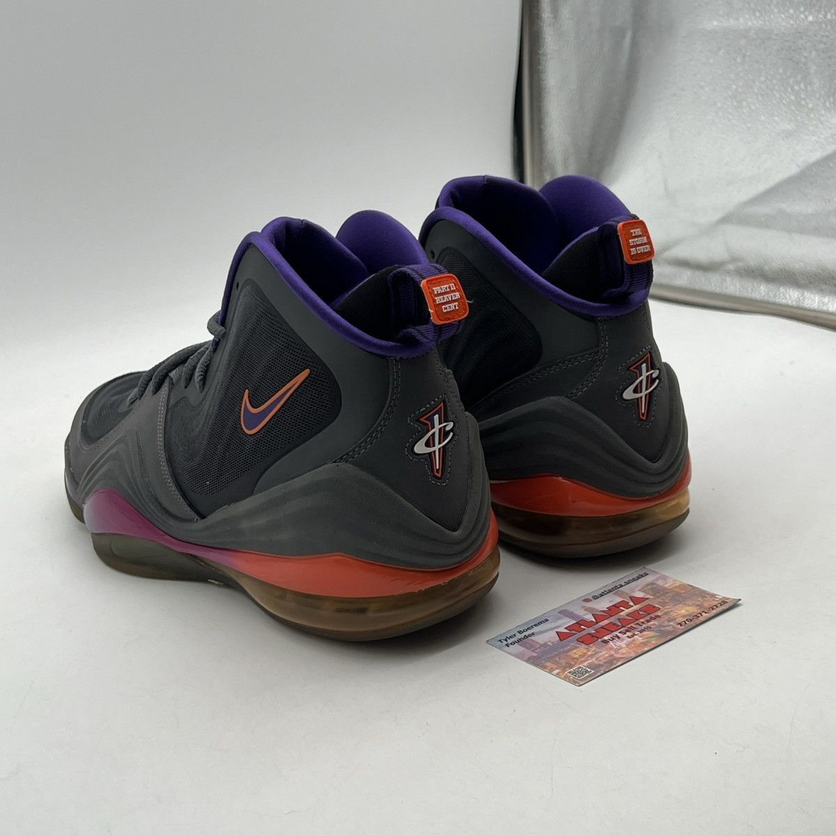 Nike Air Penny 5 phoenix Size US 10 / EU 43 - 4 Thumbnail