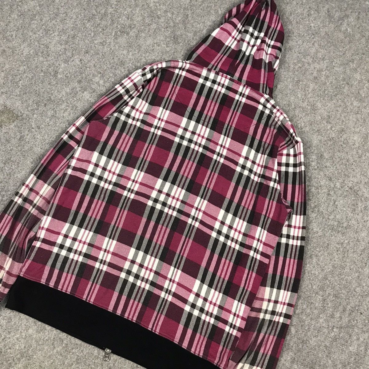 Japanese Brand × Tornado Mart × Vintage SEMANTICDESIGN FLANNEL DESIGN HOODIES ZIPPER JACKET Size US L / EU 52-54 / 3 - 9 Thumbnail