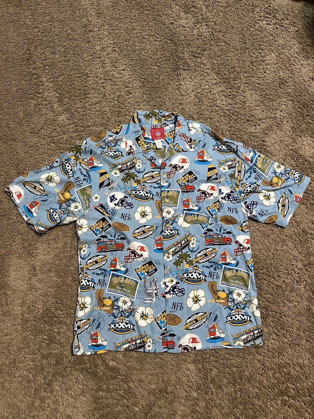 Anti Social Social Club Vintage NFL Super Bowl “San Diego” shirt 00s size large Size US L / EU 52-54 / 3 - 1 Thumbnail