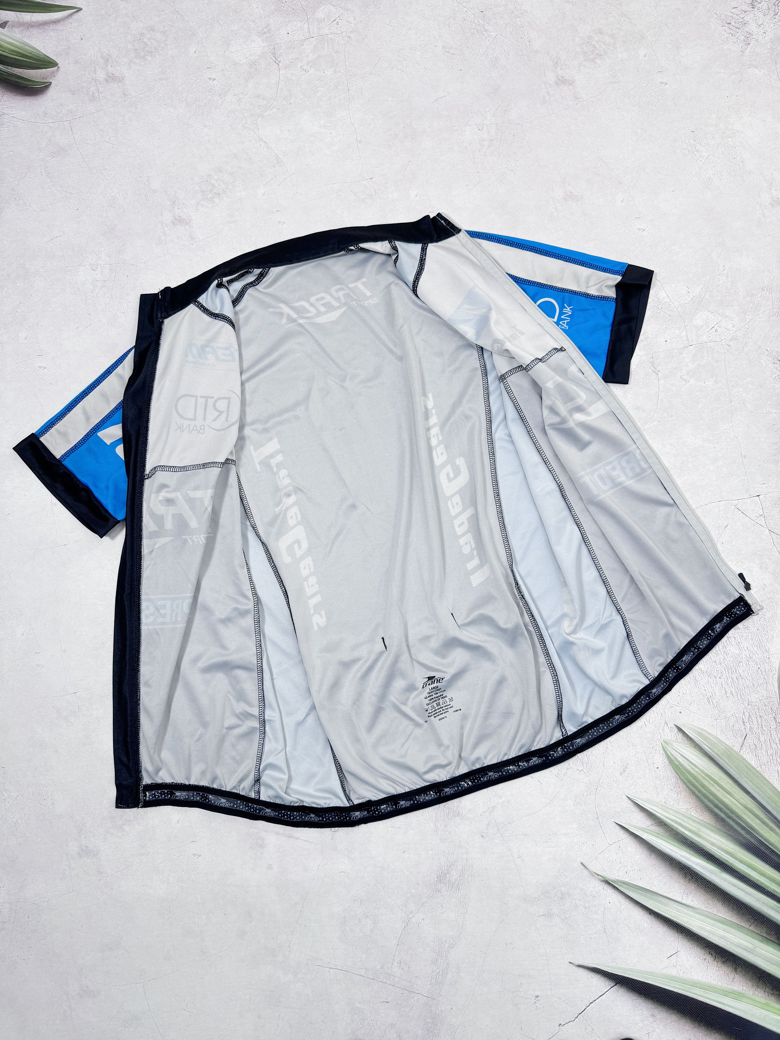 Sports Specialties Crane Cycling Jersey Track Sport RTD Bank Trade Gears Size US M / EU 48-50 / 2 - 6 Thumbnail