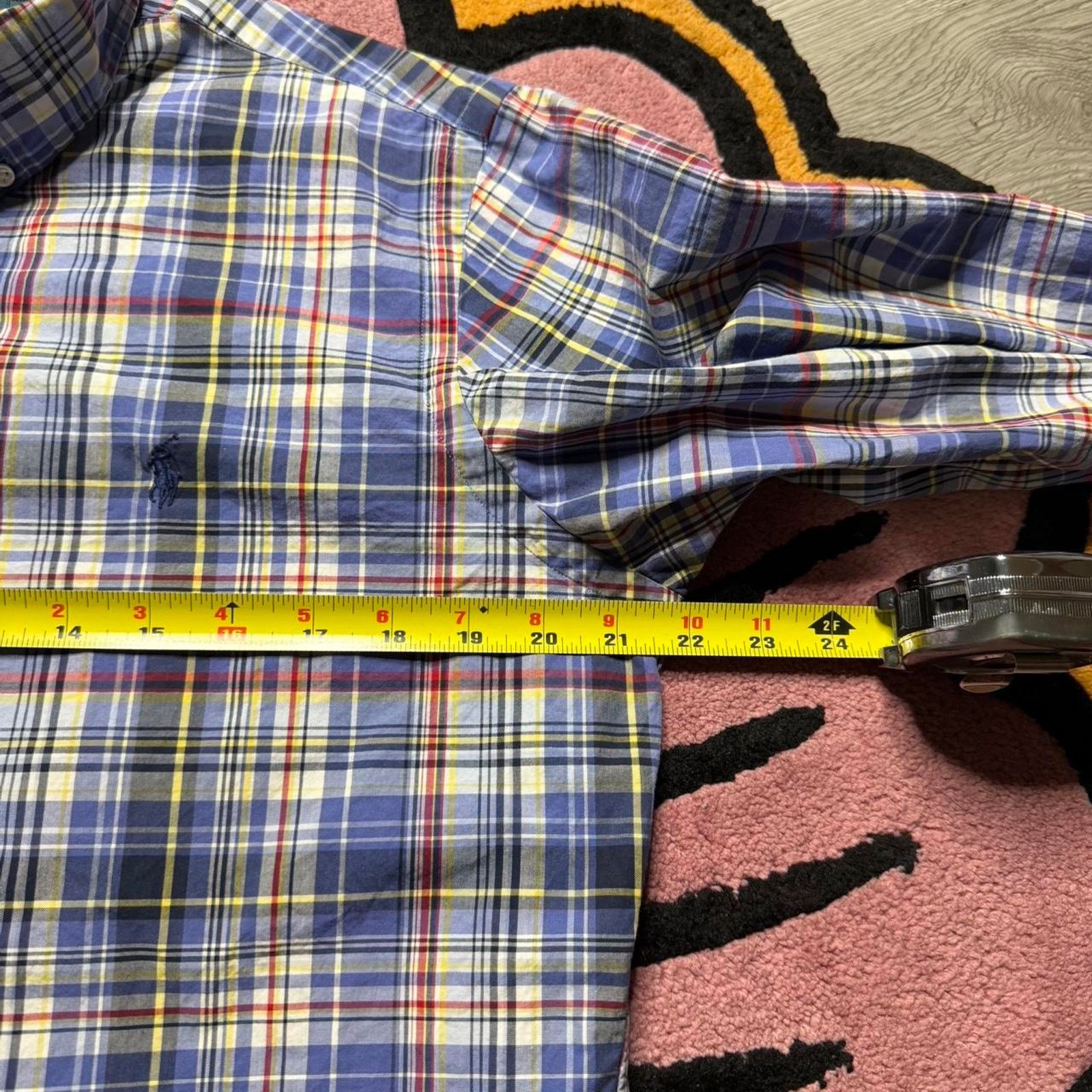 Polo Ralph Lauren × Ralph Lauren Polo Ralph Lauren Plaid Embroidered Logo Button Up Shirt Size US M / EU 48-50 / 2 - 5 Thumbnail