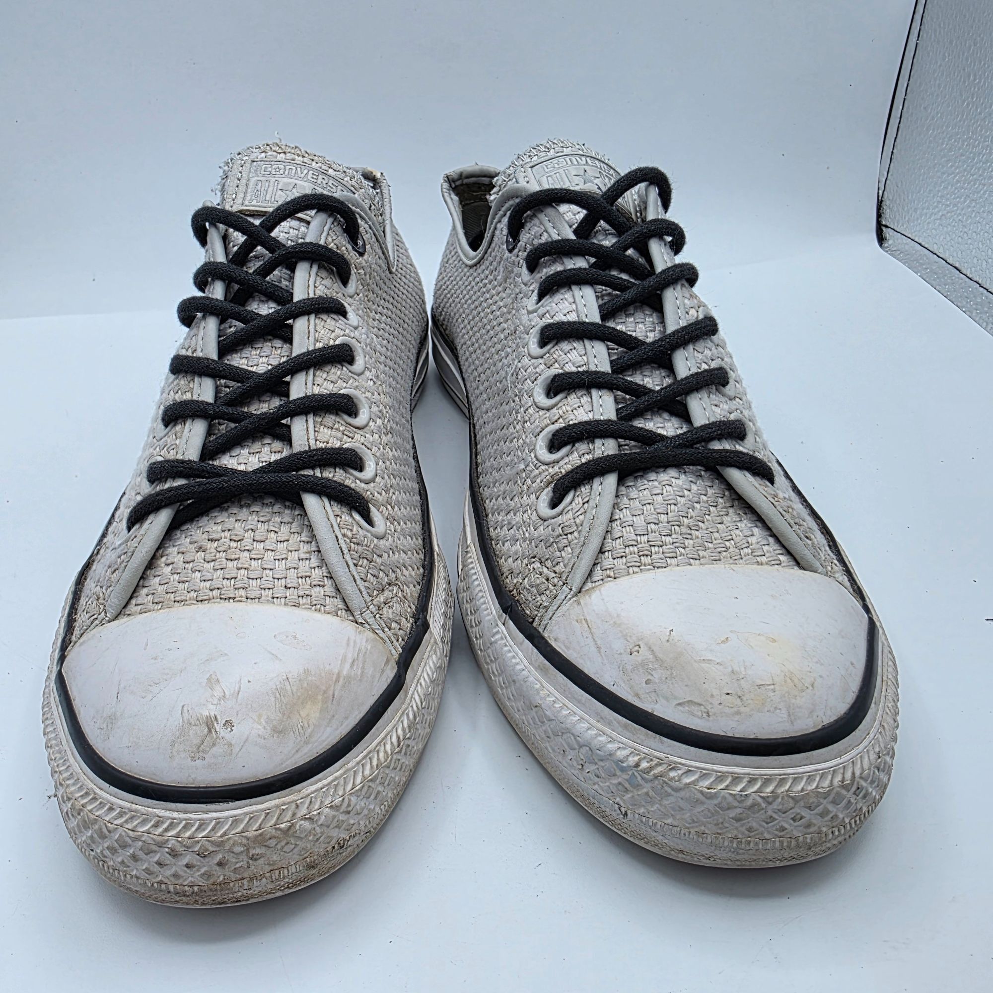 Converse Converse Chuck Taylor All Star Ox Mens Size 10 White Amp Clo Size US 10 / EU 43 - 2 Thumbnail