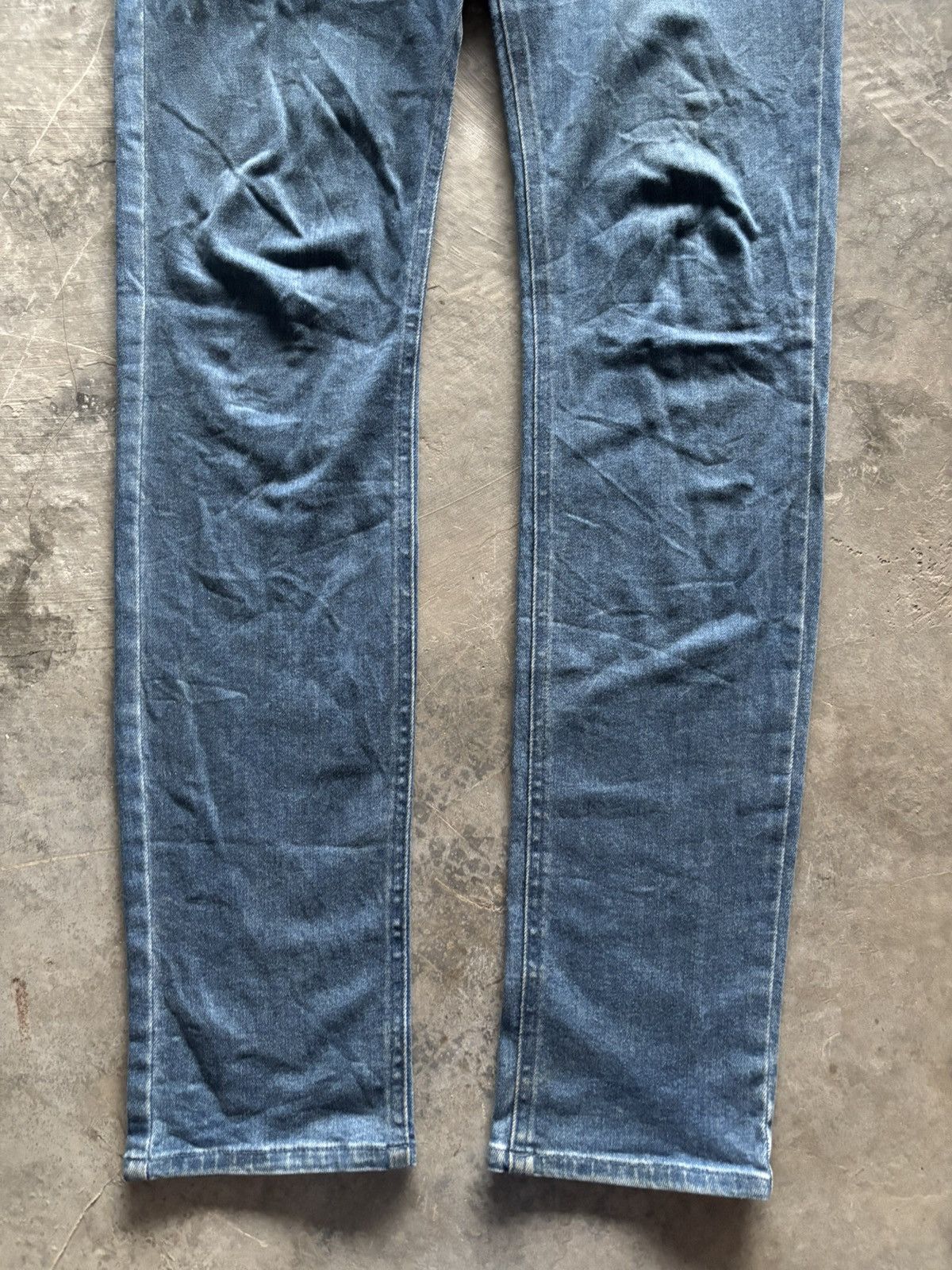 If Six Was Nine × Le Grande Bleu (L.G.B.) × NO ID SICK NO ID JAPANESE DENIM SLIM HEDI SLIMANE STYLE PUNK ROCK Size US 34 / EU 50 - 10 Thumbnail