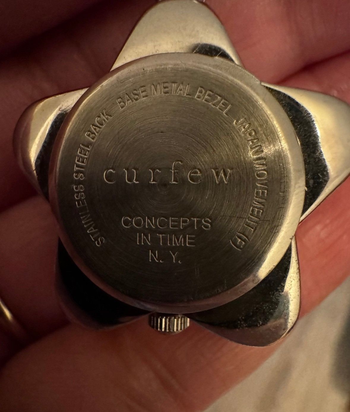 CNCPTS × Vintage Concepts Stainless Steel Back Star Clip On Watch Size ONE SIZE - 3 Thumbnail