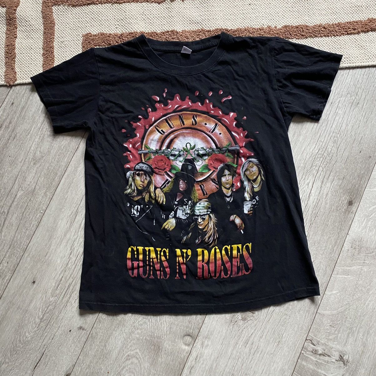 Band Tees × Vintage VINTAGE GUNS N ROSES ROCK BAND T SHIRT Size US S / EU 44-46 / 1 - 1 Thumbnail