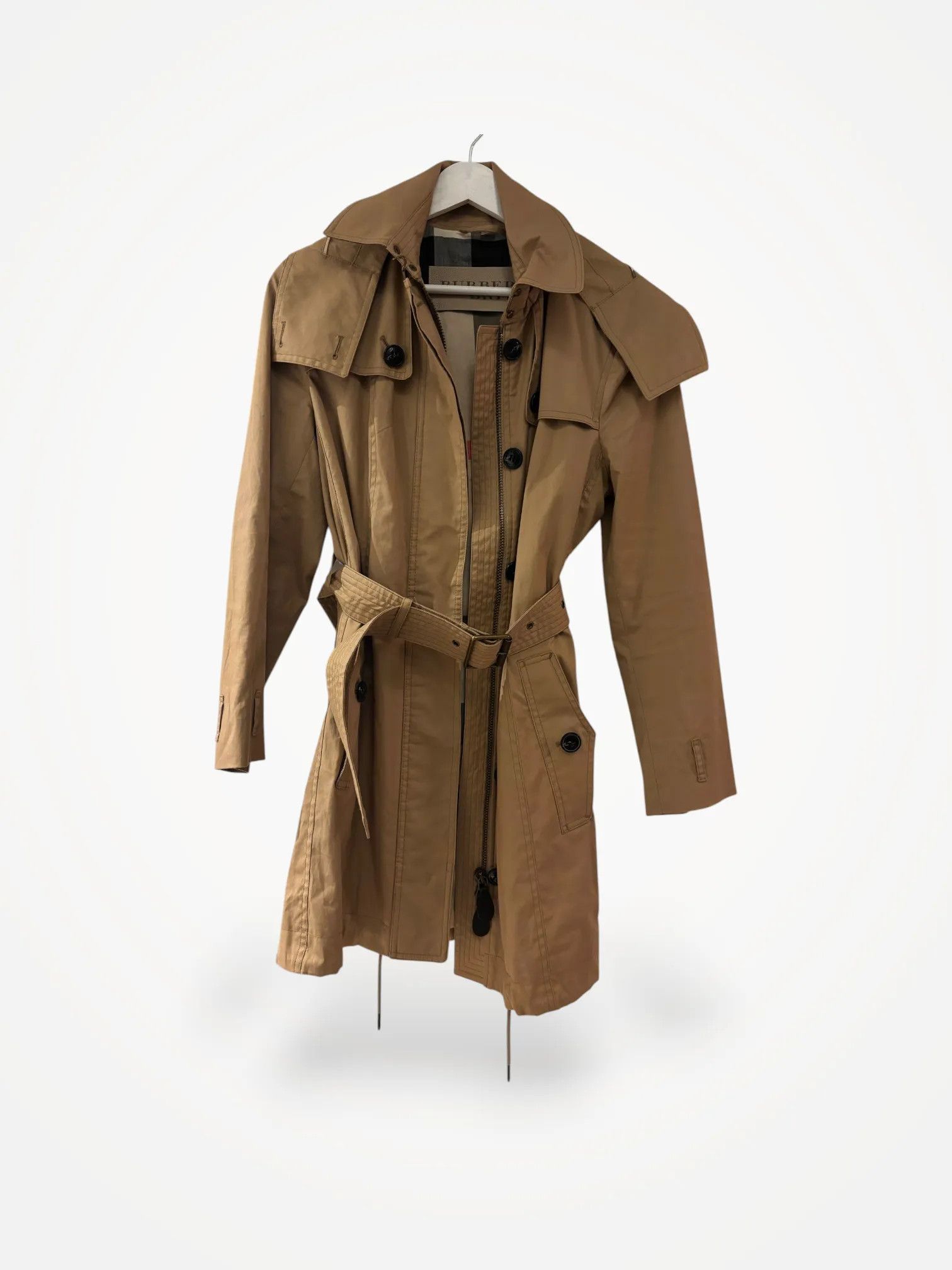 Burberry Burberry Mid-length Trench coat Trenchcoat Size M / US 6-8 / IT 42-44 - 1 Thumbnail
