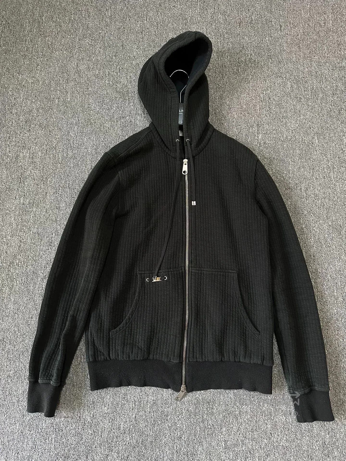 Dior Dior Black Wool Zip Hooded Jacket. Size US M / EU 48-50 / 2 - 1 Thumbnail