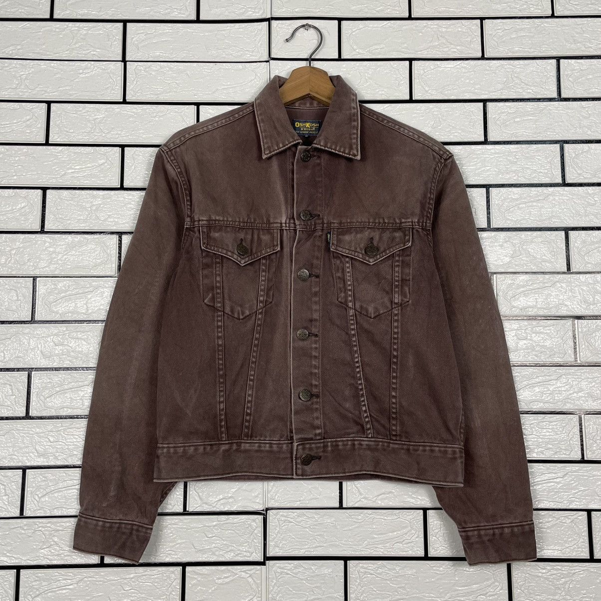 Oshkosh Oshkosh B'gosh Denim Trucker Jacket Size US S / EU 44-46 / 1 - 1 Thumbnail