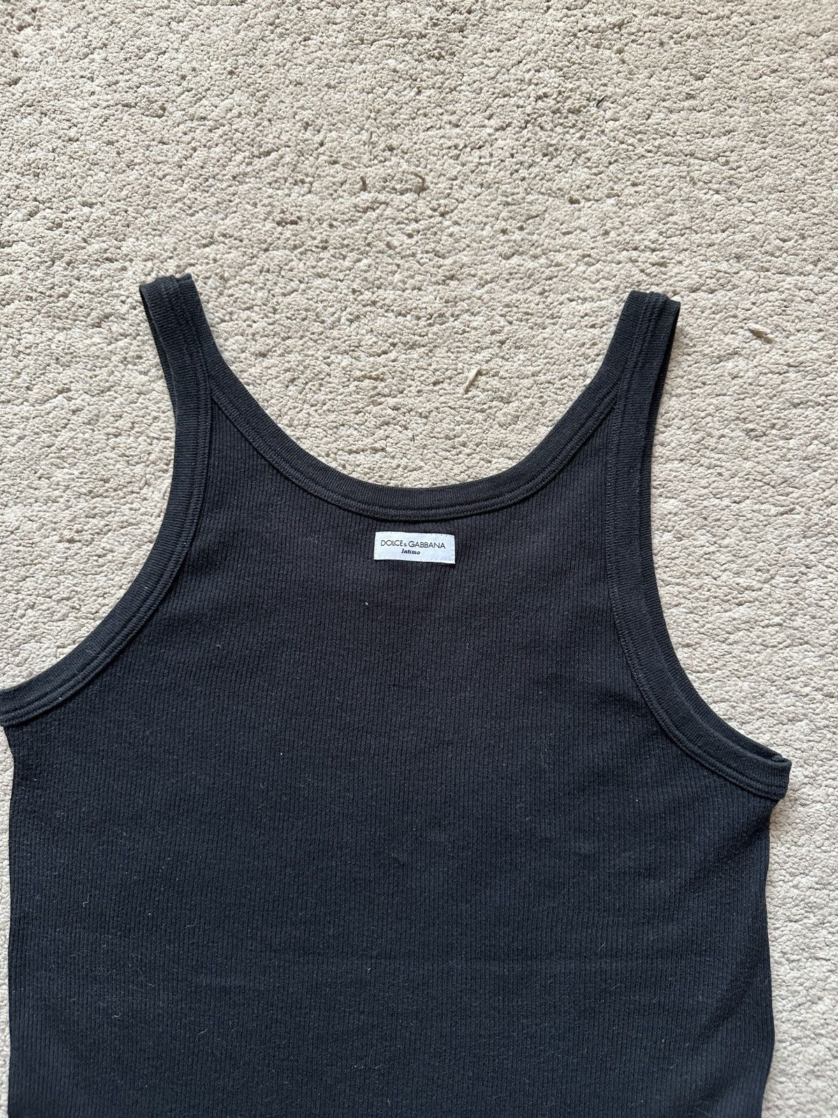 Dolce & Gabbana 2000s Dolce & Gabbana Intimo Tank Top / Singlet Size US M / EU 48-50 / 2 - 2 Thumbnail