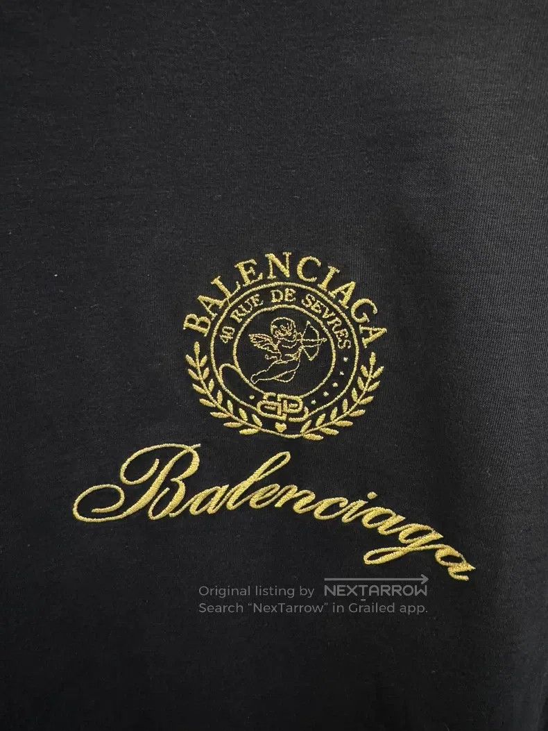 Balenciaga Balenciaga Logo Letter Printed Short Sleeve T-Shirt Size US XS / EU 42 / 0 - 2 Thumbnail