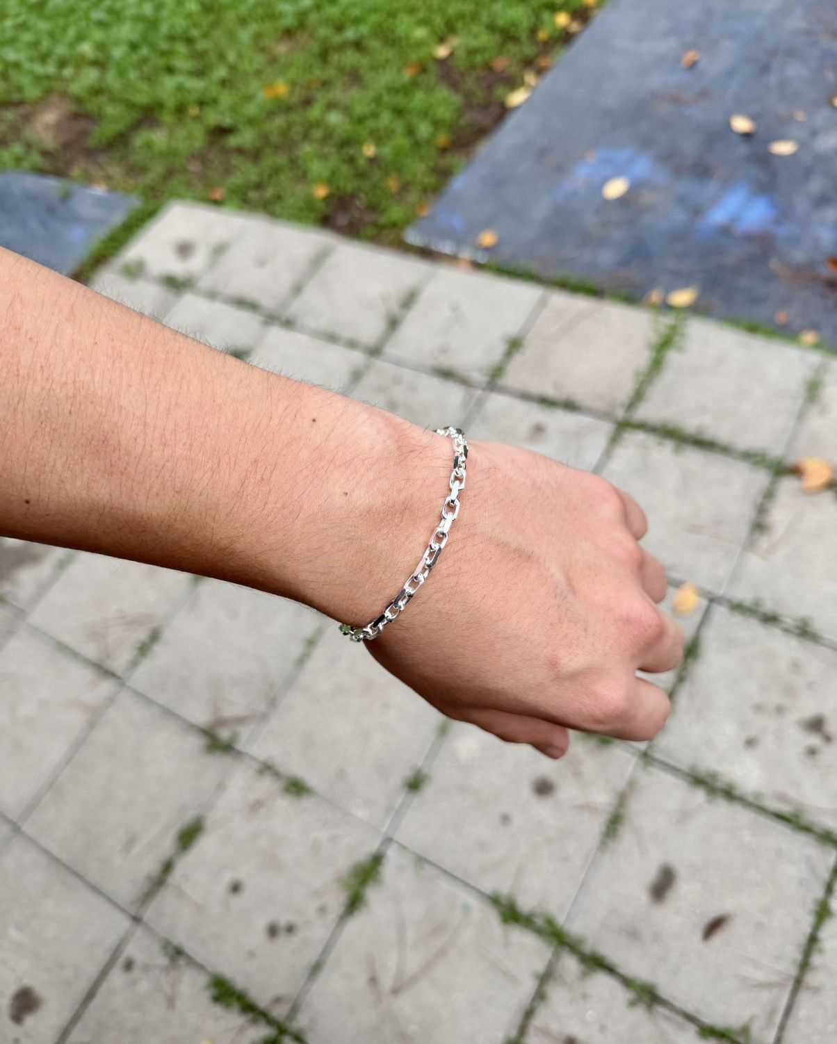 Sterling Silver Sterling silver anchor link bracelet 8” Size ONE SIZE - 7 Thumbnail