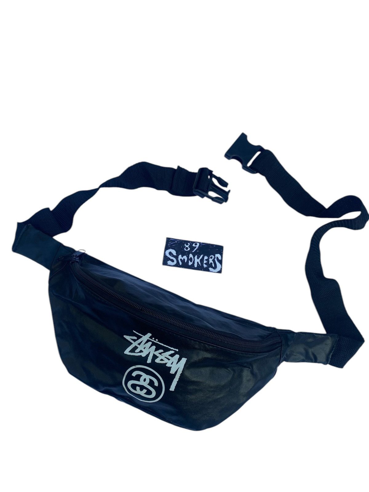 Stussy magazine waist pouch bag