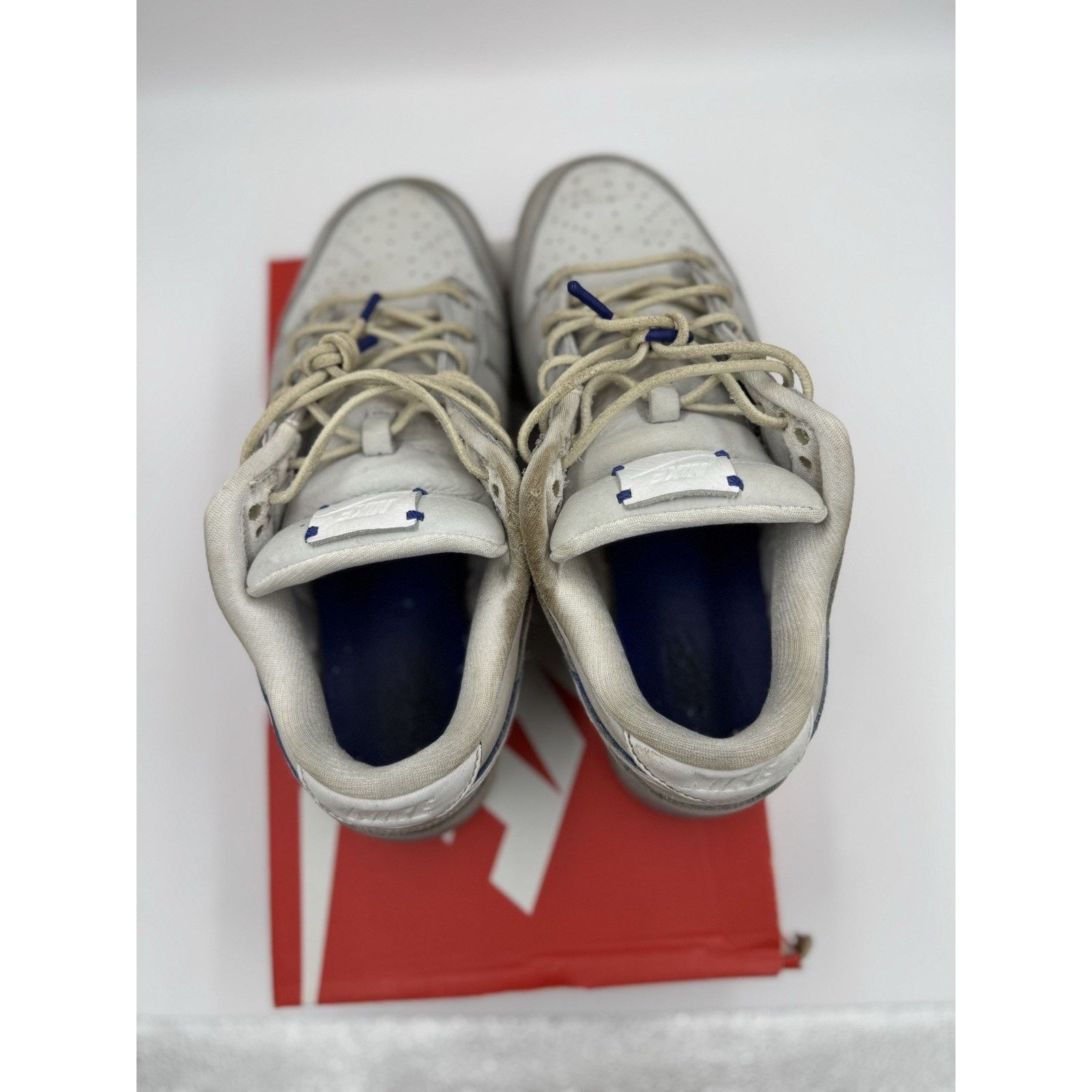Nike Size 8.5 - Nike Dunk Low Wolf Grey Pure Platinum Size US 8.5 / EU 41-42 - 3 Thumbnail
