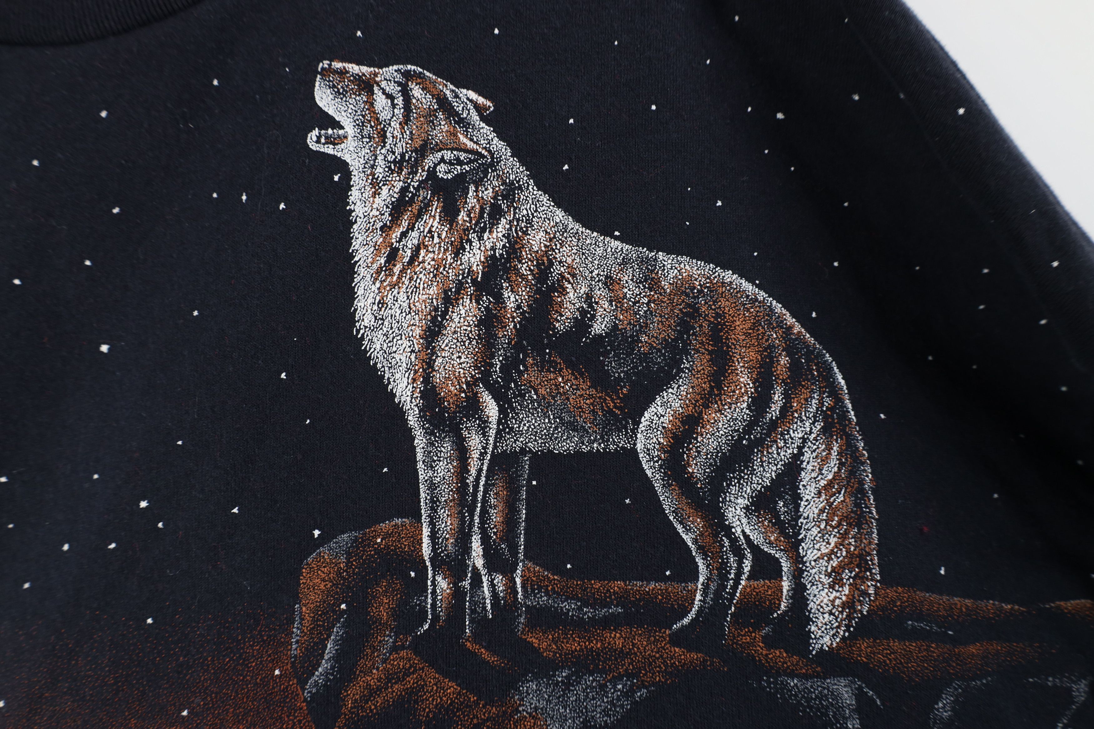 Vintage Vuntage 90s Streetwear Mountain Over Print Sweatshirt USA Size XXL / US 16-18 / IT 52-54 - 4 Thumbnail