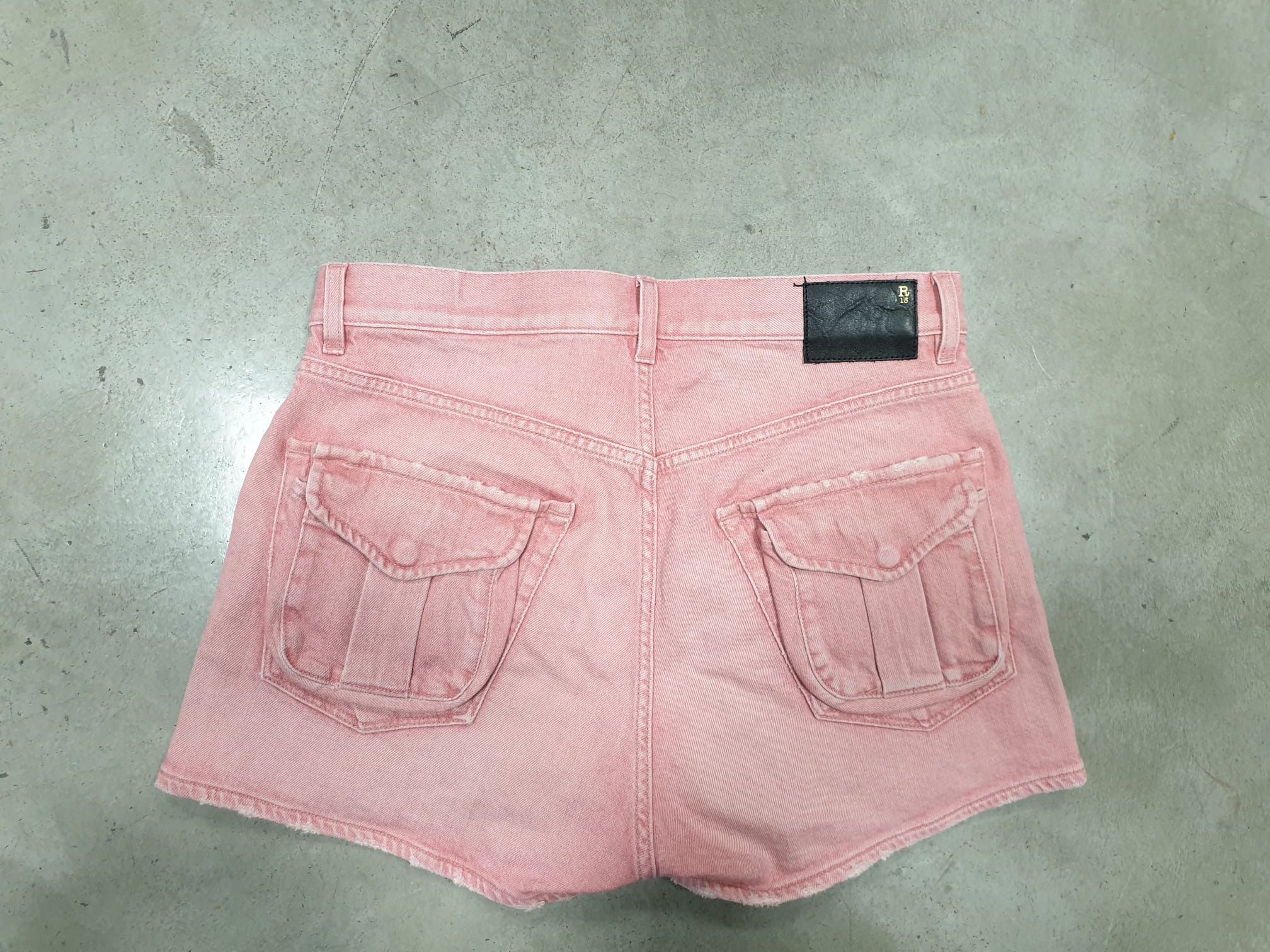 R13 R13 MULTI POCKET SHORTS CORAL STRETCH R13WD150-D308B Size 26" / US 2 / IT 38 - 12 Thumbnail