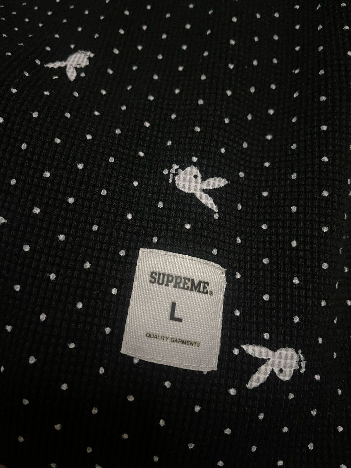 Playboy × Supreme Supreme playboy waffle thermal crewneck crew Size US L / EU 52-54 / 3 - 6 Thumbnail