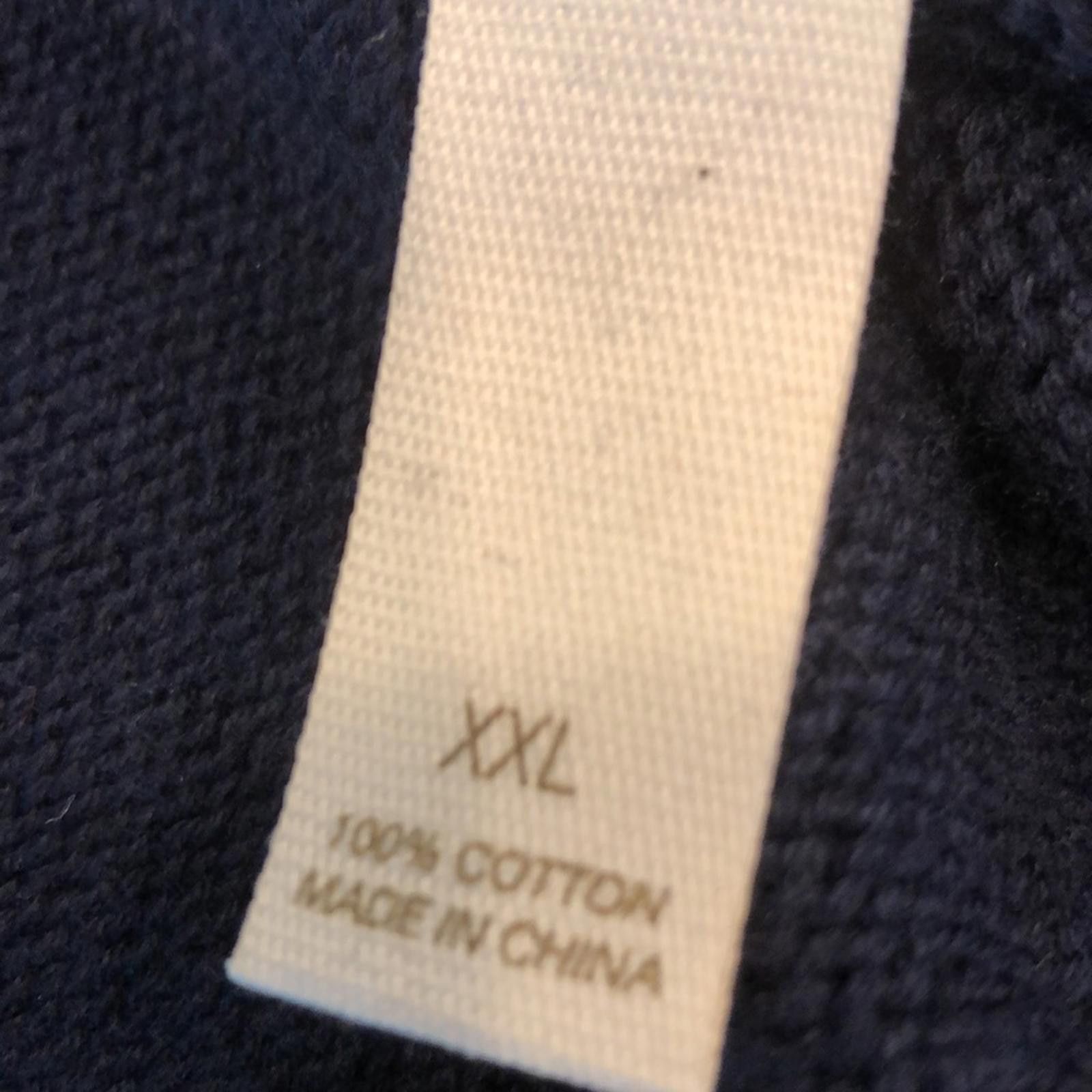 Other Paradise Collection Men's Navy Sweater 1/4 zip cotton XXL Size US XXL / EU 58 / 5 - 6 Thumbnail