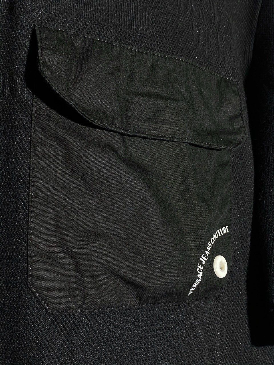 Versace Jeans Couture Versace Jeans Couture Vintage Rare Pocket Polo T-shirt Size US XL / EU 56 / 4 - 7 Thumbnail
