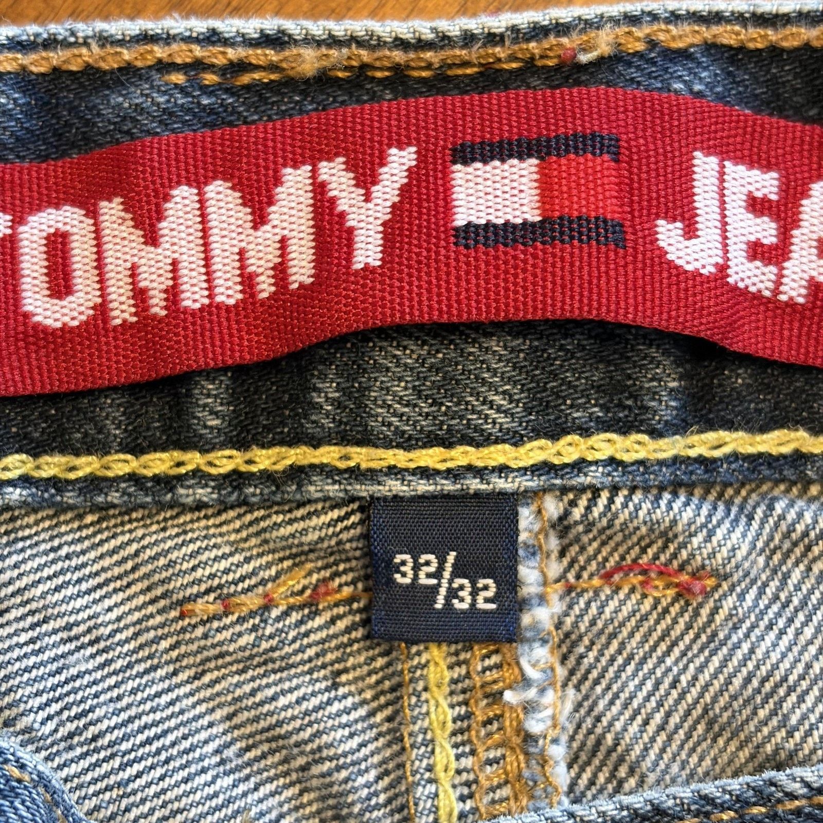 Tommy Jeans Tommy Jeans Jeans 32x32 Straight Leg Medium Wash D-Ring Size US 32 / EU 48 - 11 Thumbnail