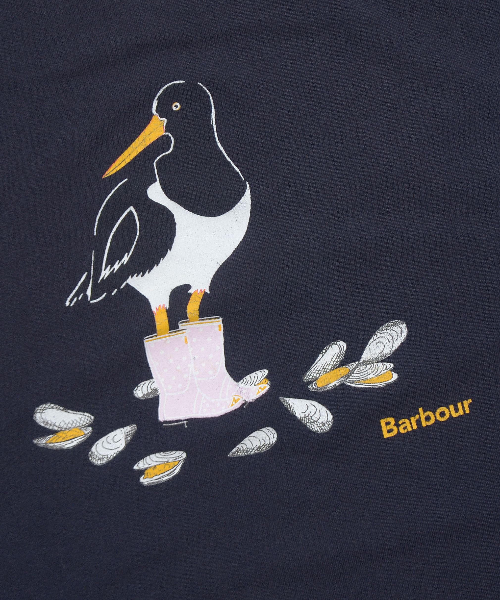 Barbour 🦅T-Shirt Barbour Oystercatcher Animal Tee Hunter Y2K Size M / US 6-8 / IT 42-44 - 3 Thumbnail
