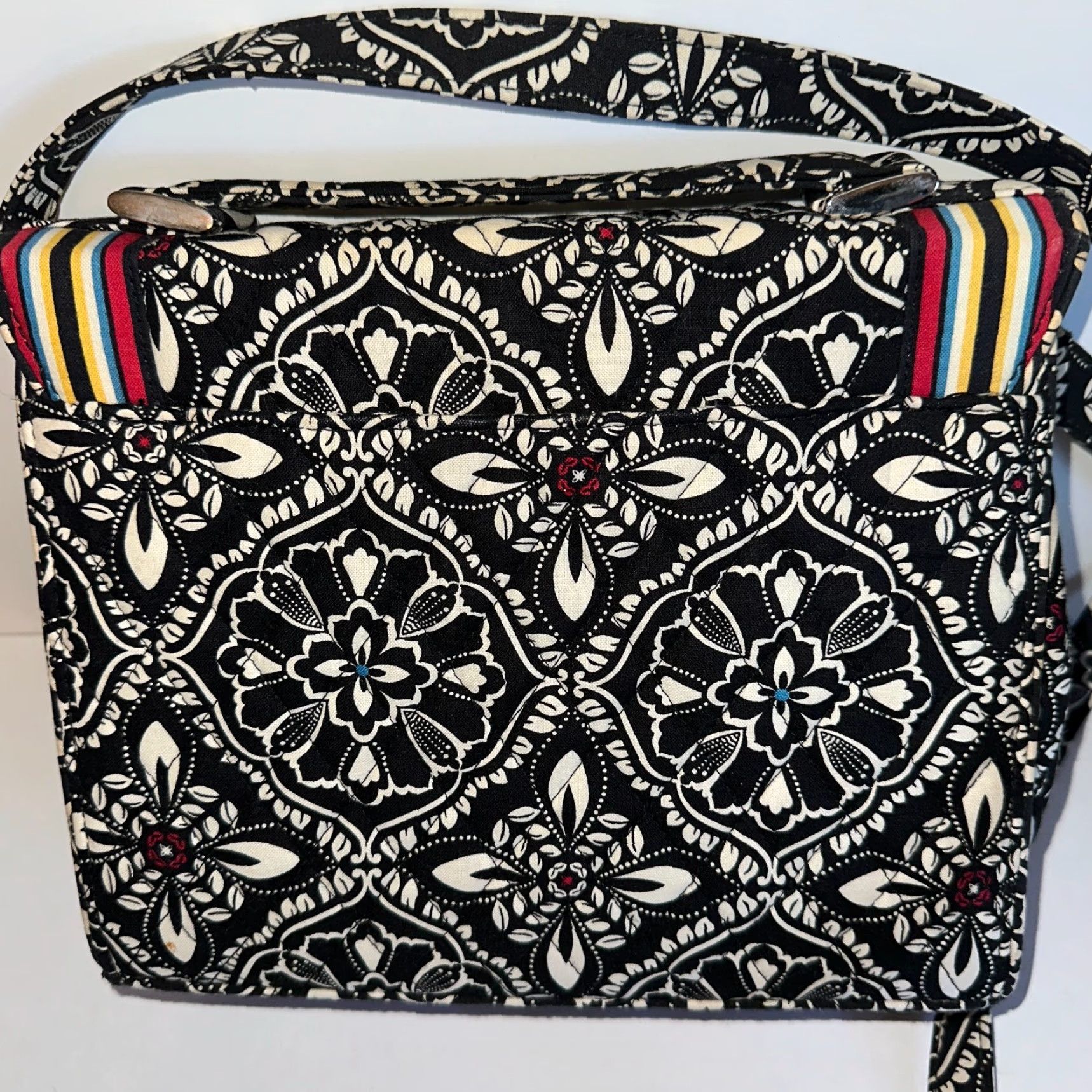 Vera Bradley Vera Bradley Barcelona Julia Bag Turn Lock Convertible Crossbody Retired Mens? Size ONE SIZE - 5 Thumbnail