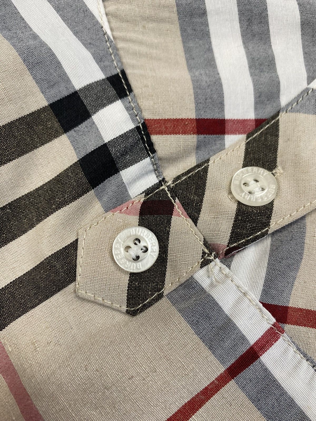 Burberry Burberry brit shirt dress beige old money Size XL / US 12-14 / IT 48-50 - 5 Thumbnail