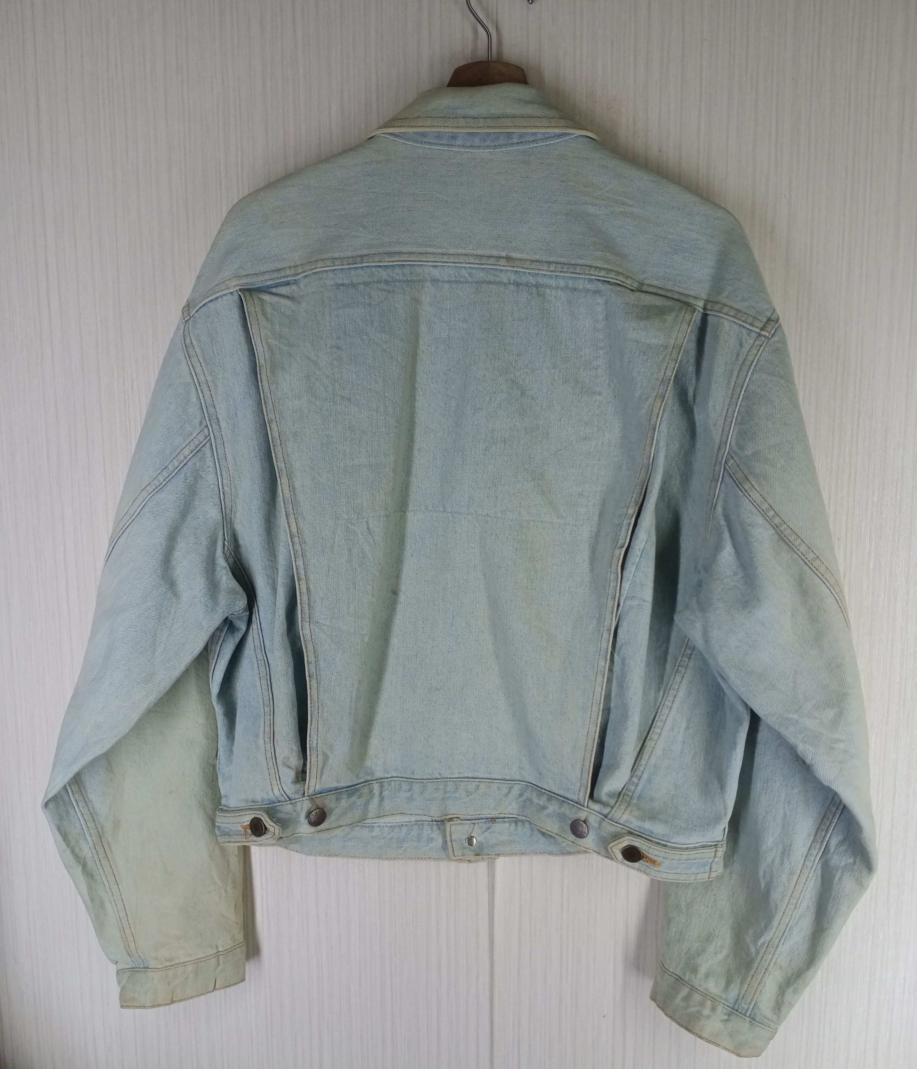 Kenzo Rare Vintage 90s Kenzo Distressed Denim Jacket Size US M / EU 48-50 / 2 - 3 Thumbnail