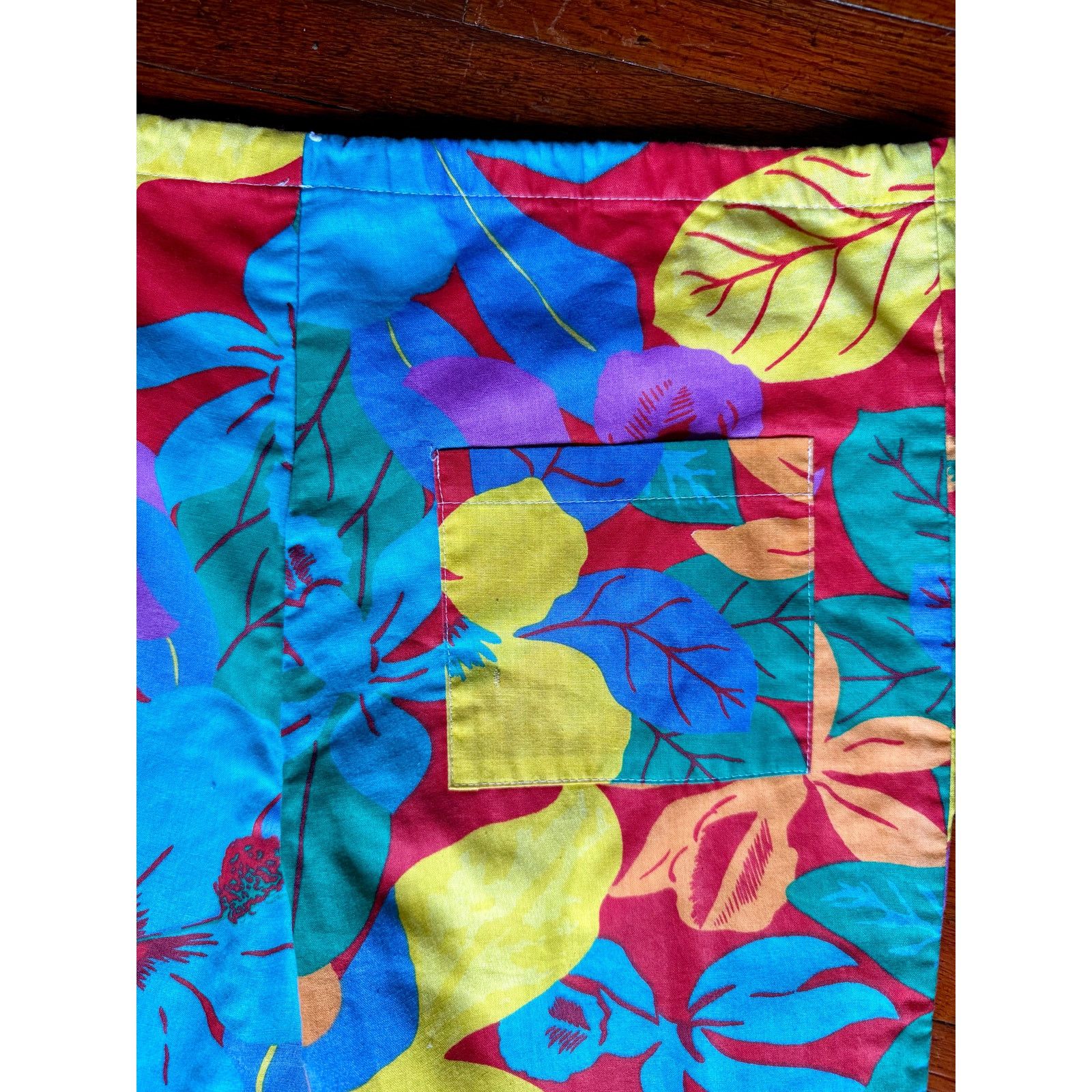 Vintage Vintage 70’s You Babes Red Orange Hawaiian Shorts XS Small Size US 34 / EU 50 - 3 Thumbnail