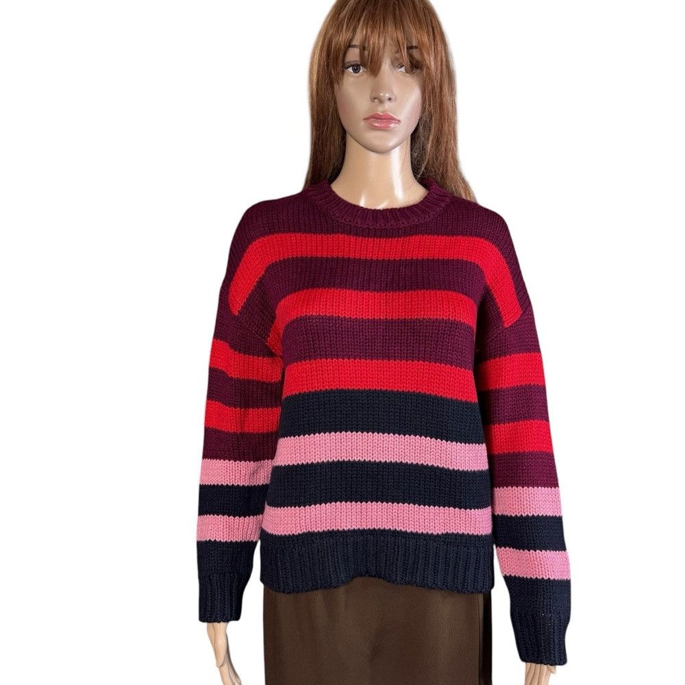 Sundry New Sundry Wool Striped Sweater Size 1 US S Size S / US 4 / IT 40 - 1 Thumbnail